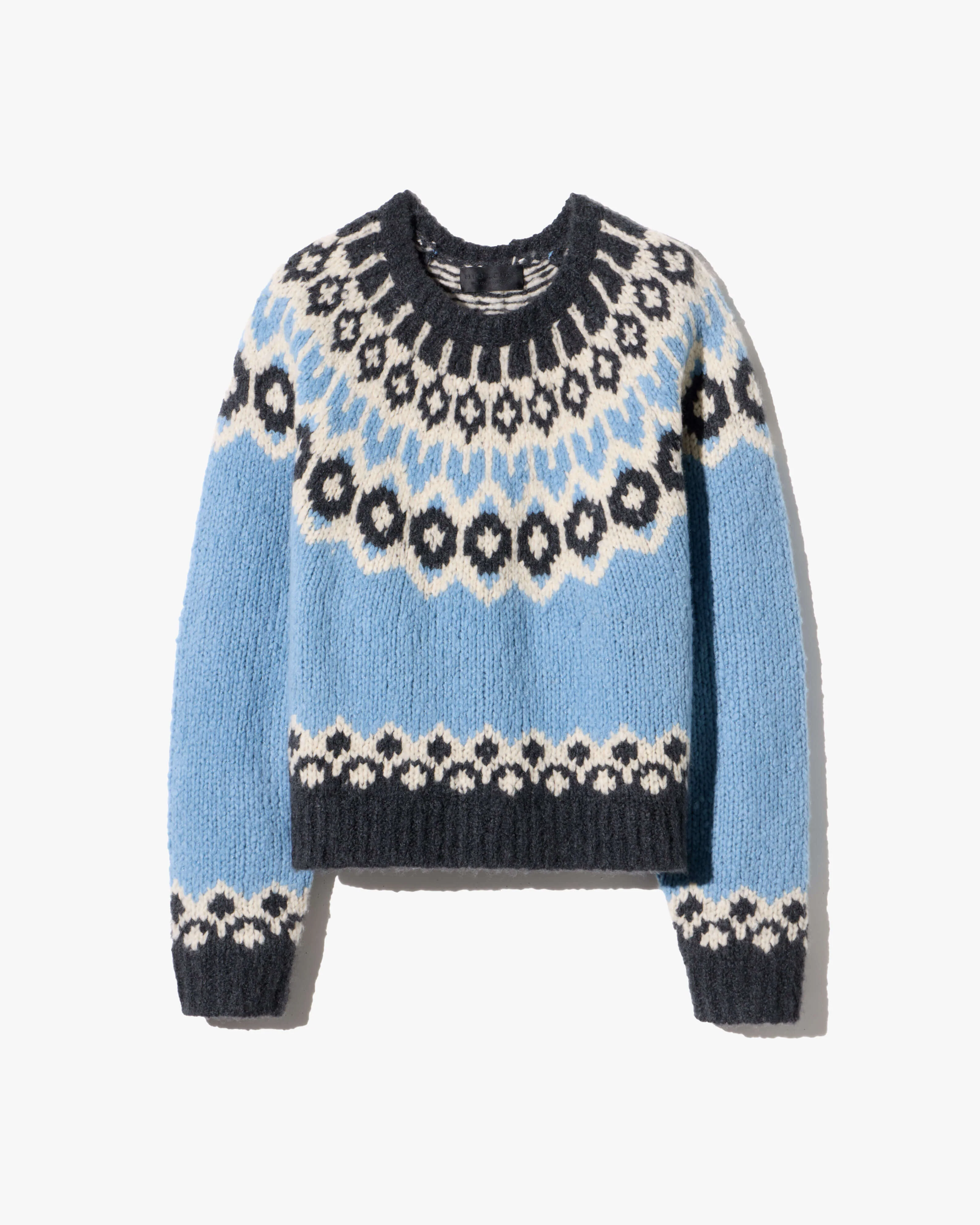 ISALINE FAIR ISLE CASHMERE SWEATER
