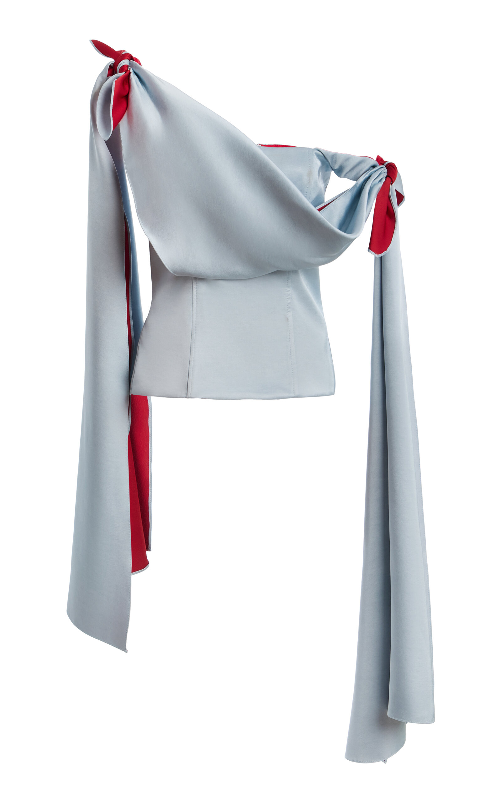 Swoop You Off Your Feet Satin Top