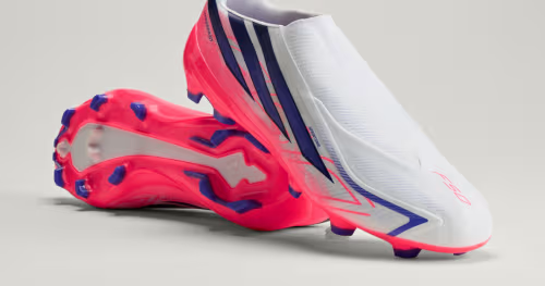 adidas F50 Hyperfast League Laceless Firm Ground Football Boots - White | adidas UK