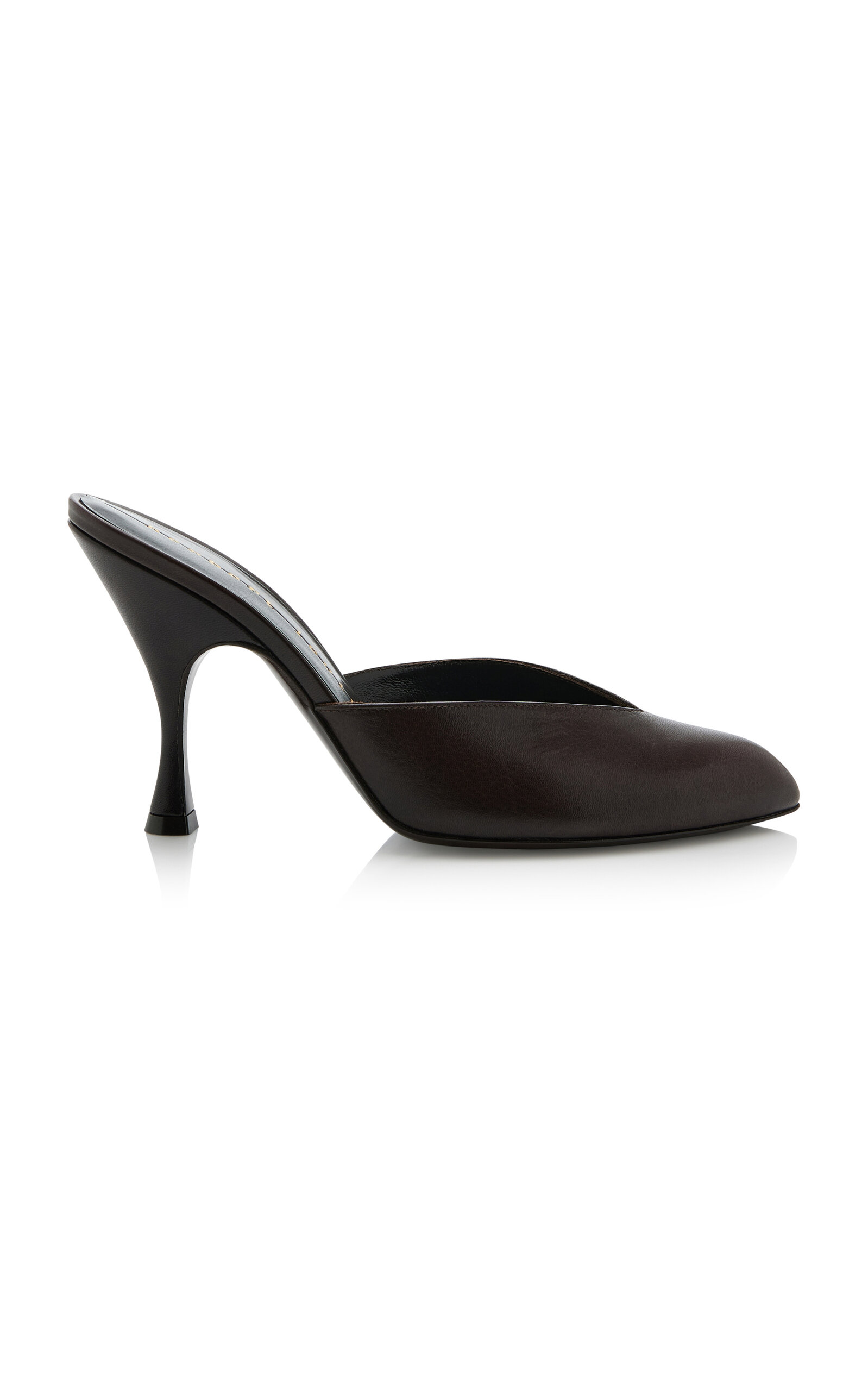 Sitting Pretty Leather Mules