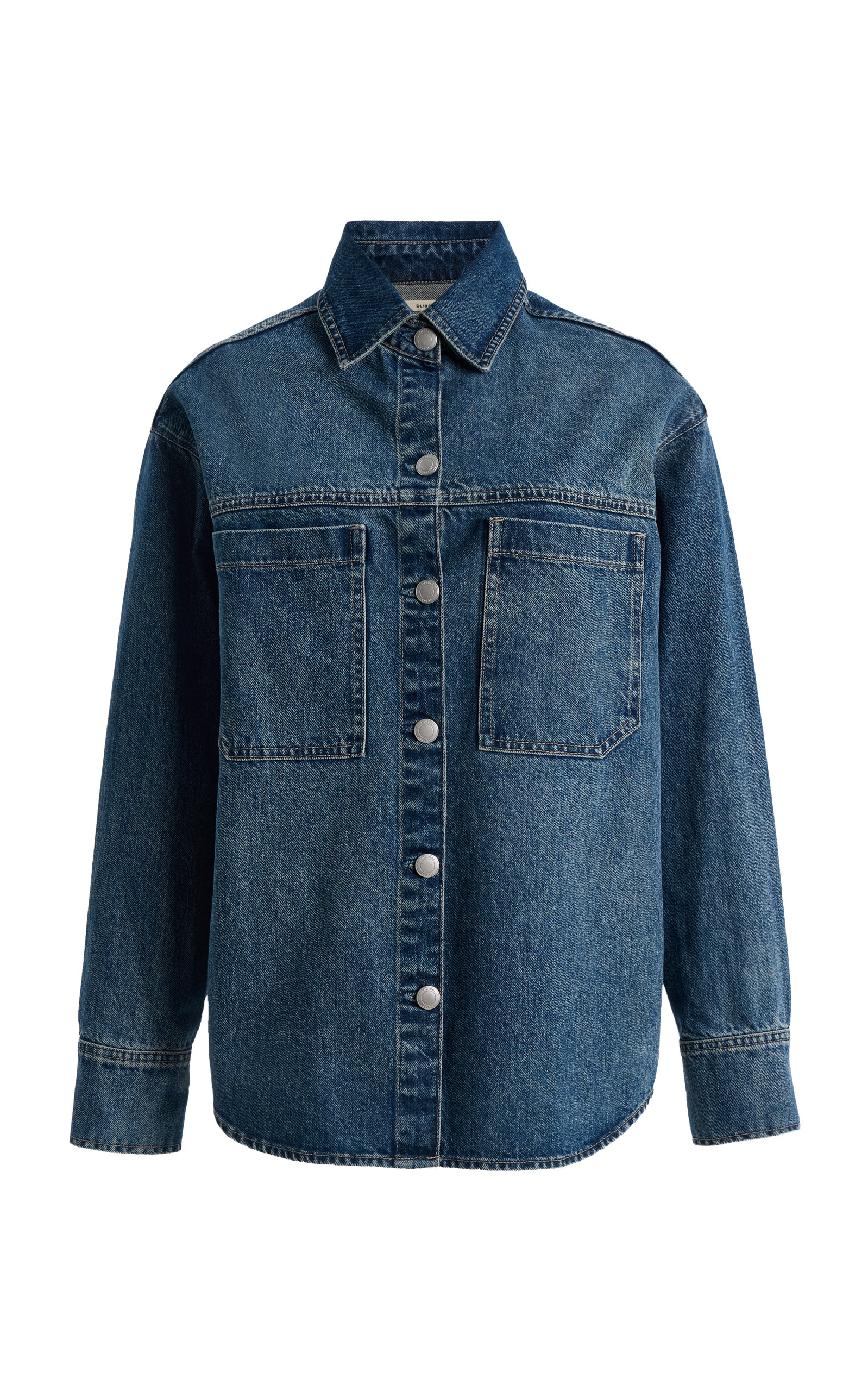 x Olympia of Greece Exclusive Addison Denim Overshirt
