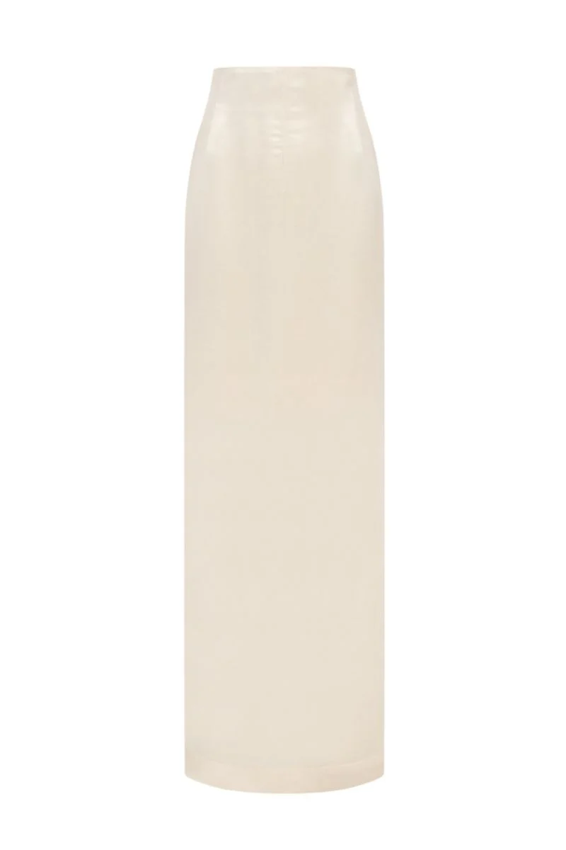 VEZHA SKIRT IN CREAMY WHITE