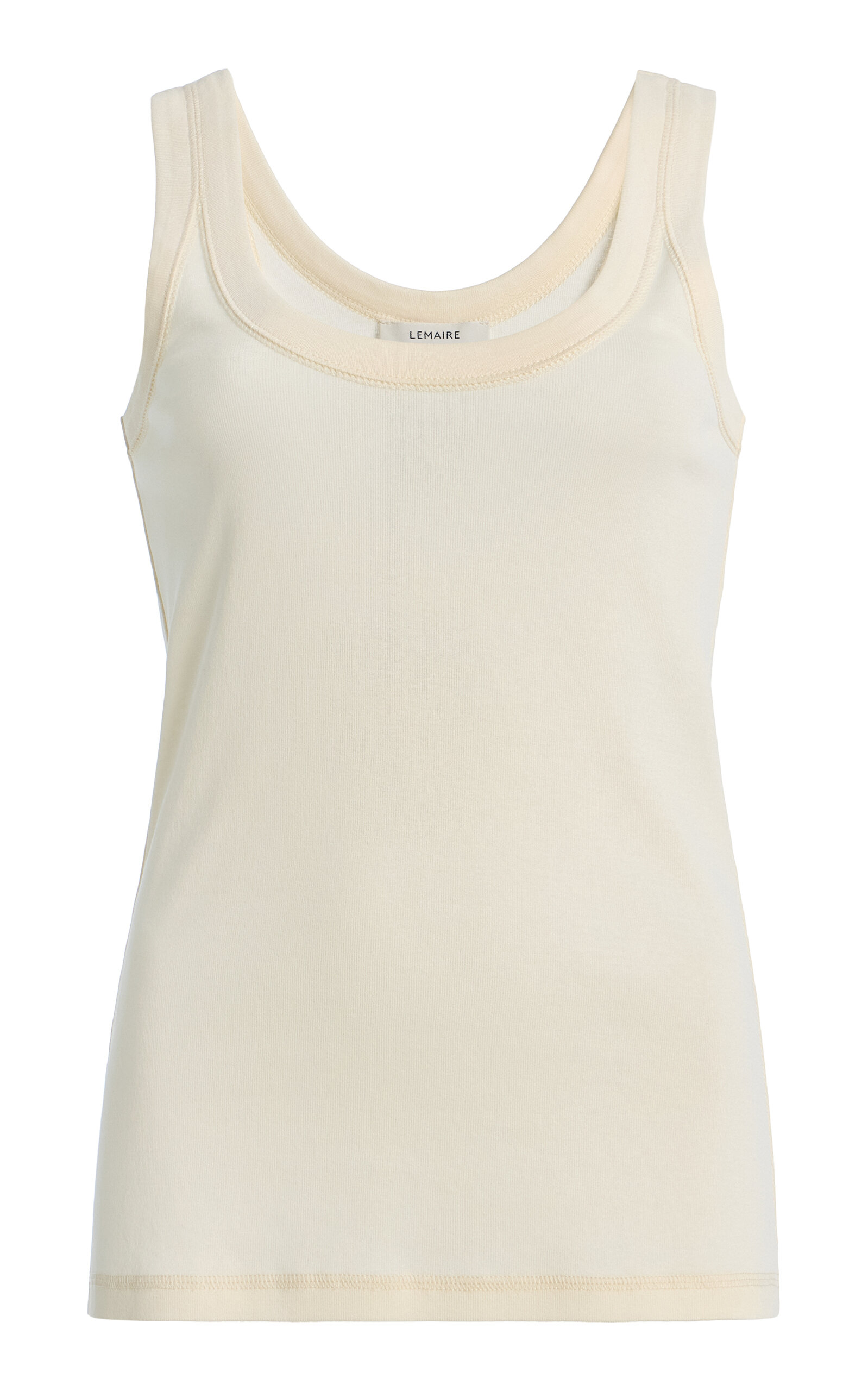 Ribbed Cotton Tank Top