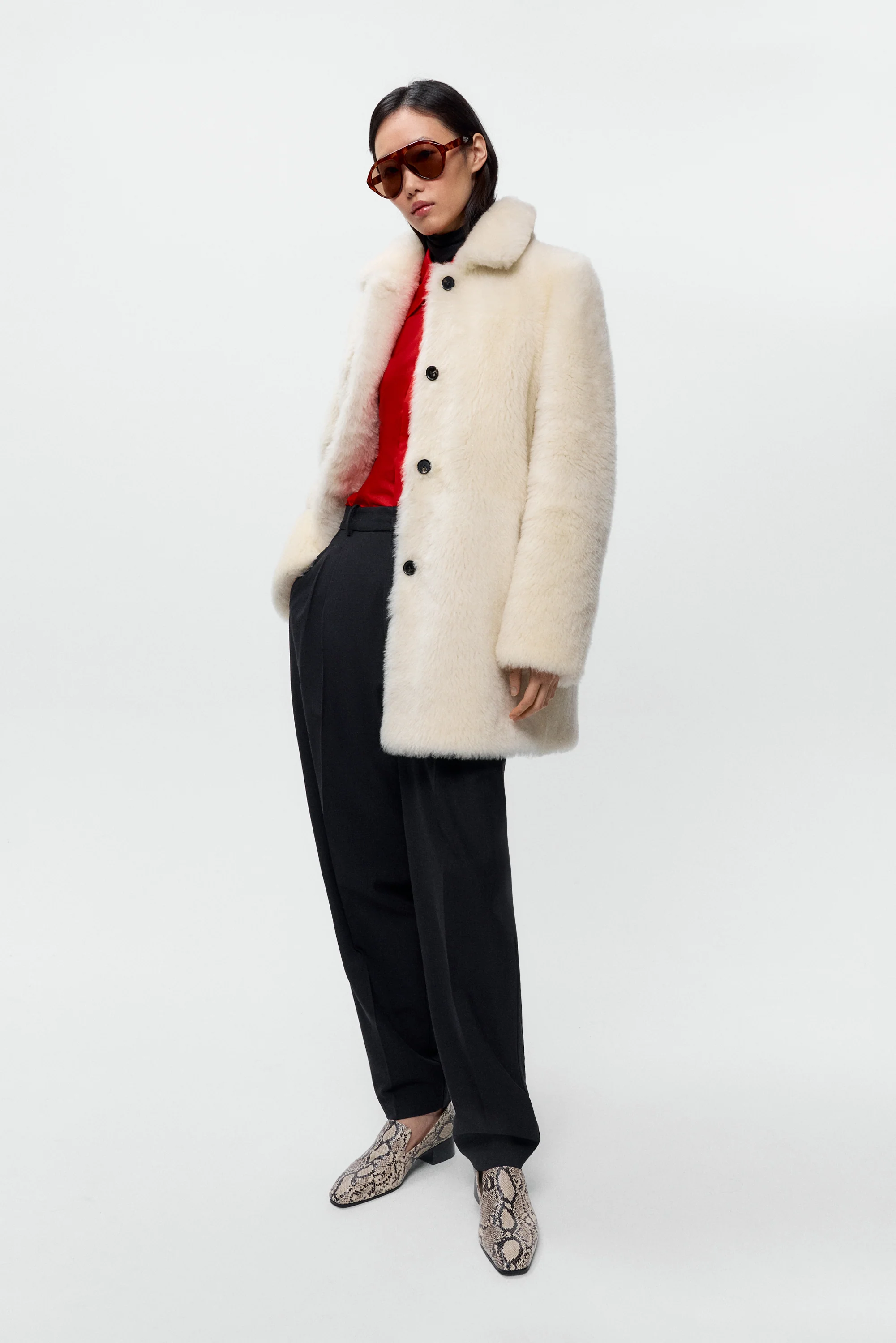 SHEARLING COAT