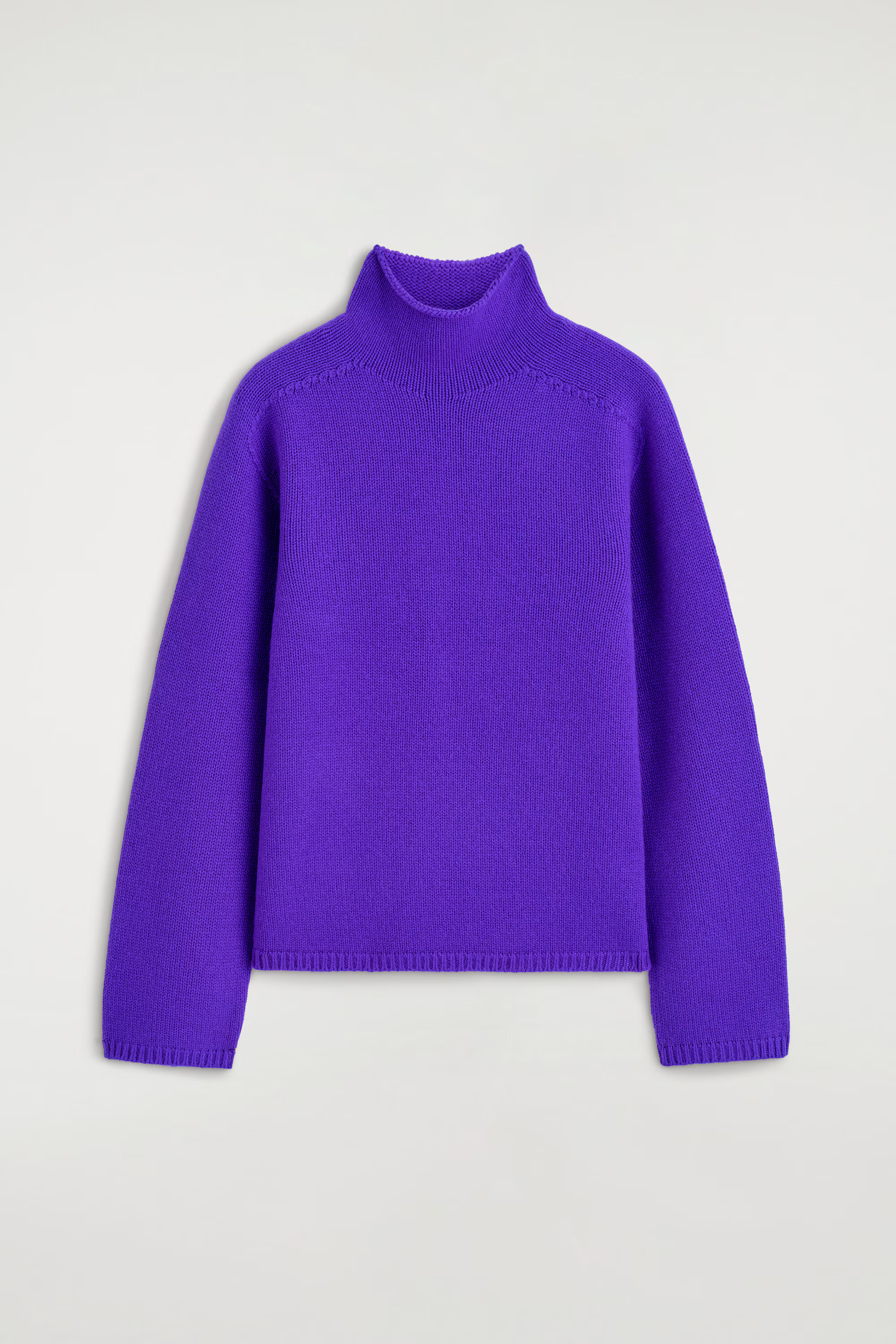CASHMERE FUNNEL-NECK JUMPER