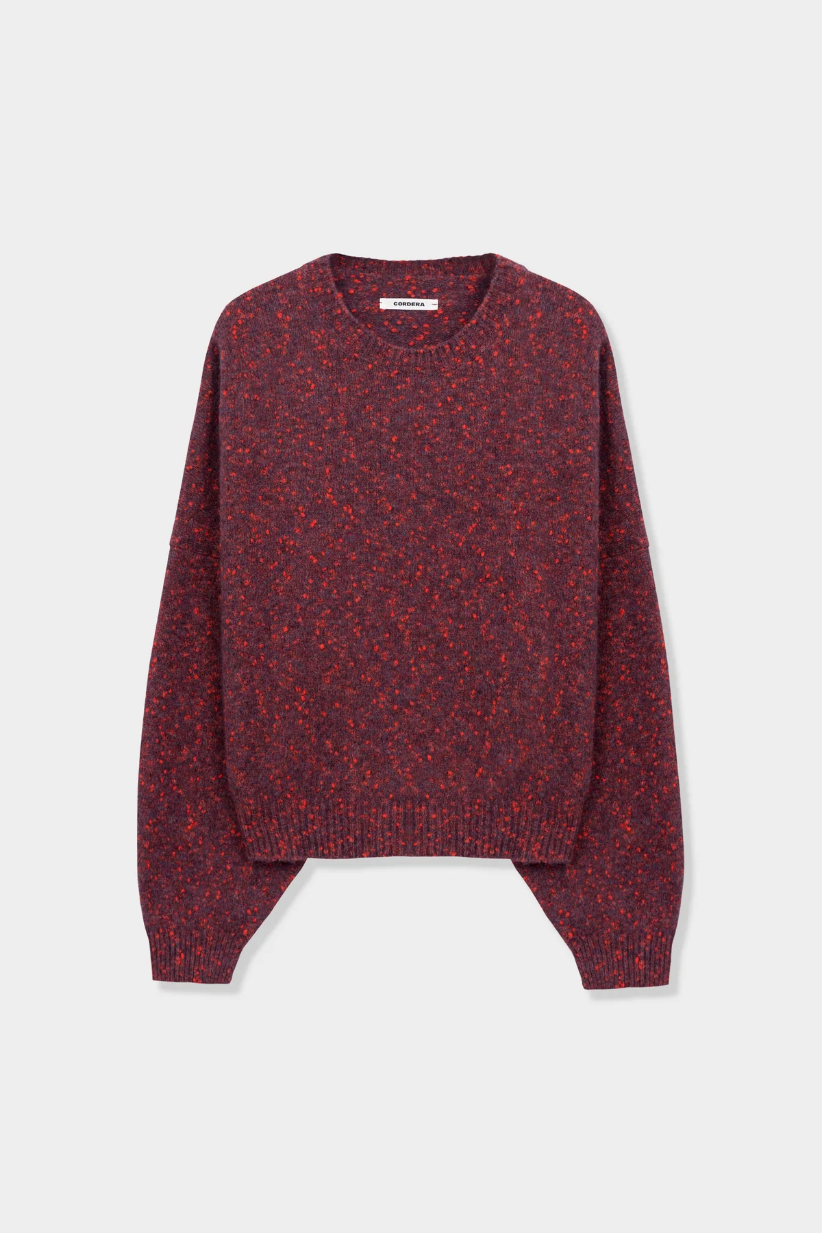 SPECKLED CREWNECK SWEATER