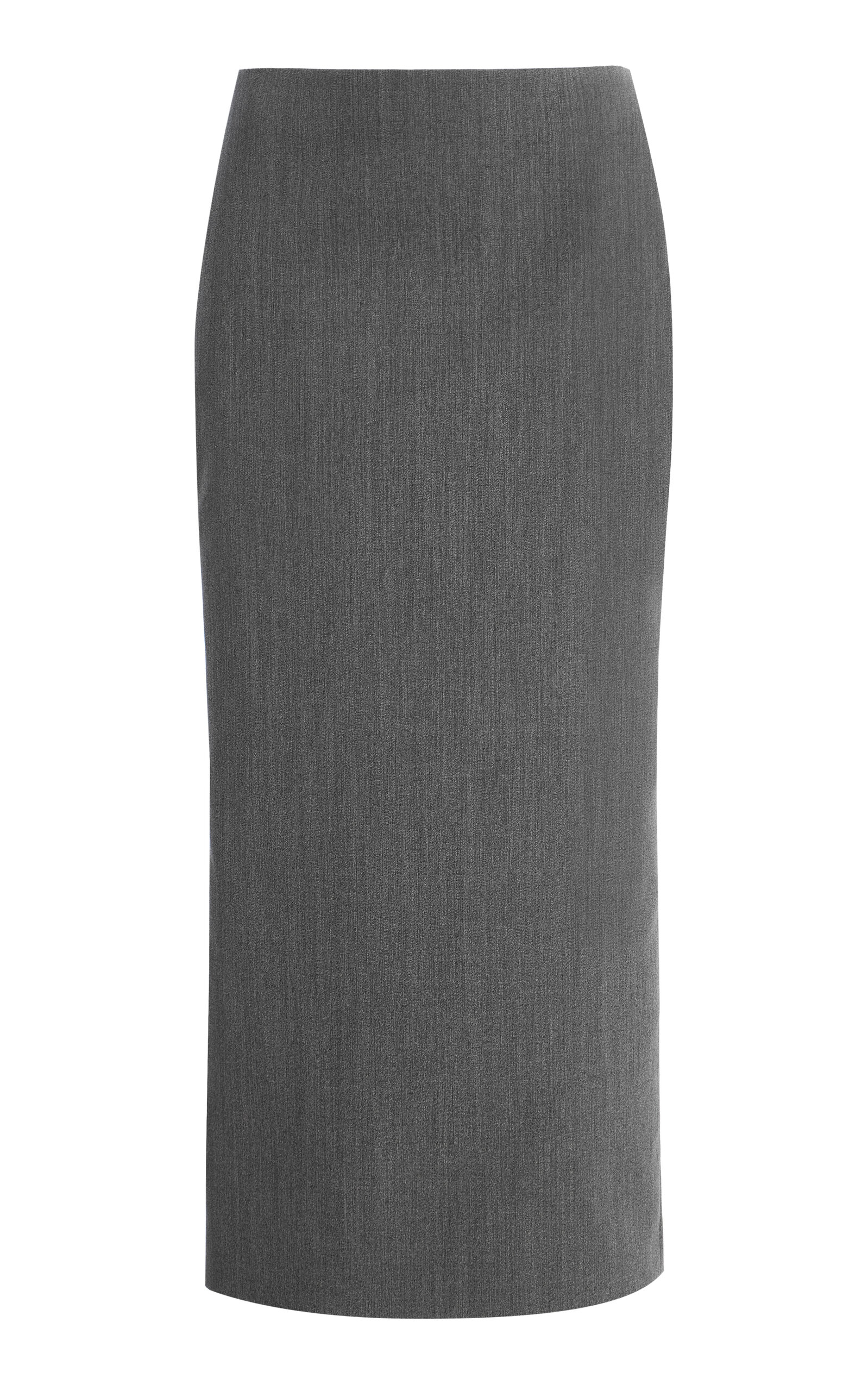Tailored Panel Midi Skirt