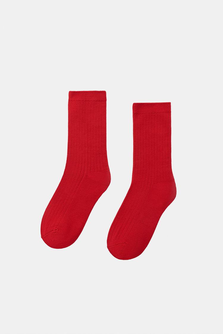 BASIC RIBBED SOCKS