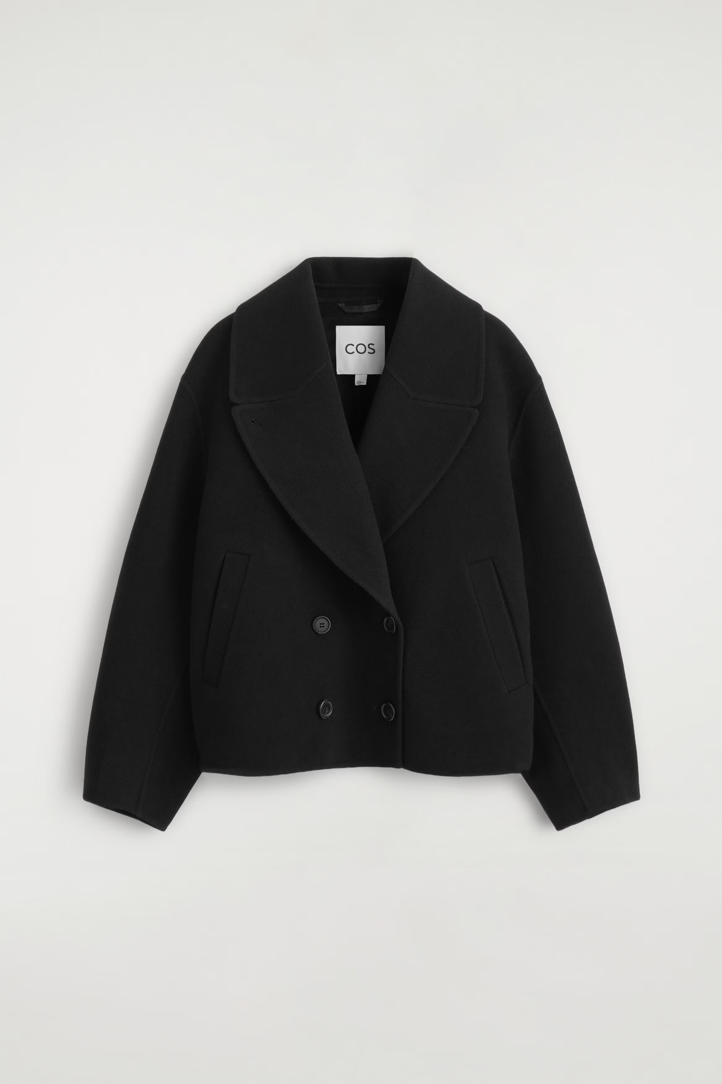 OVERSIZED DOUBLE-FACED WOOL JACKET