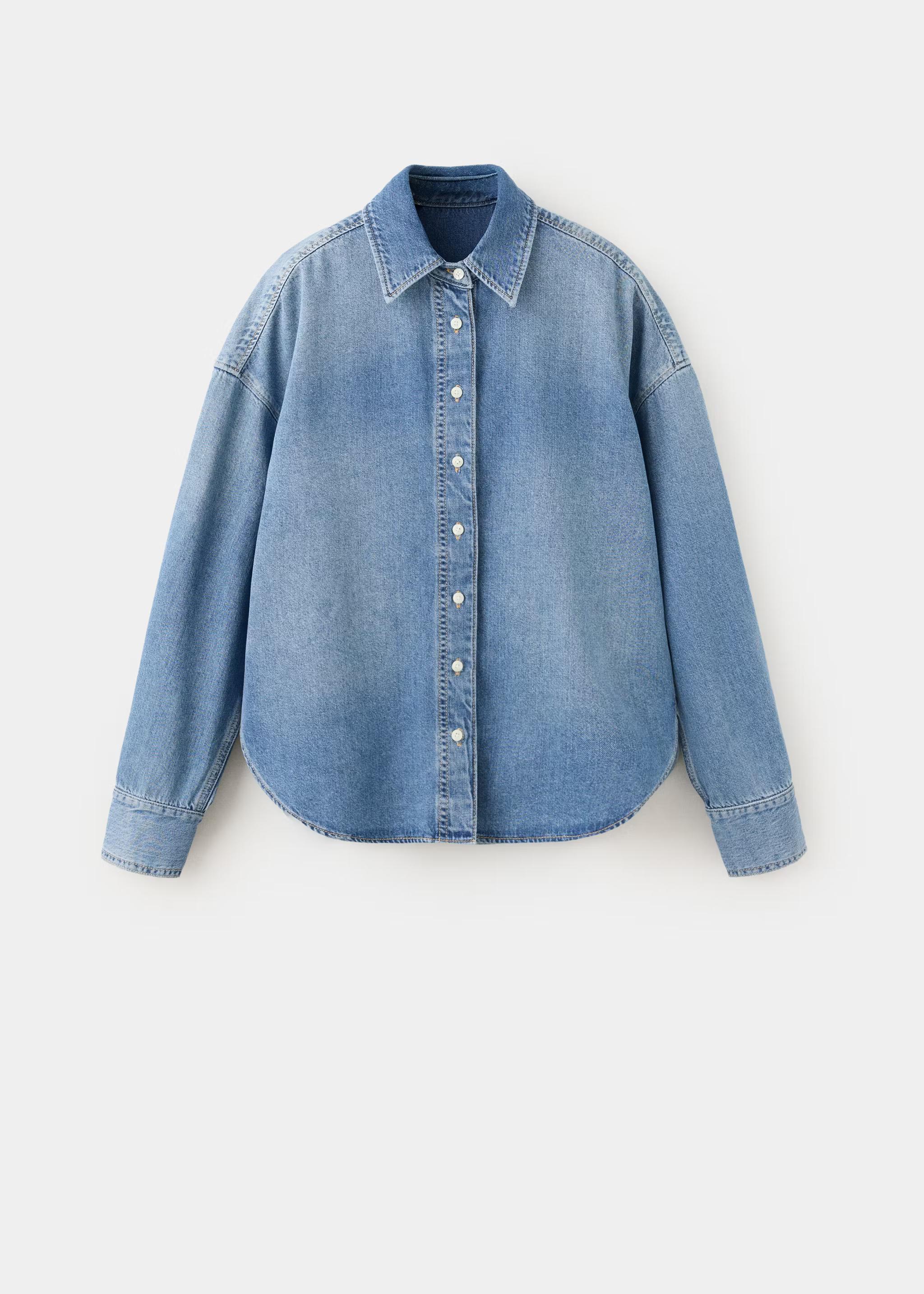 100% cotton denim shirt