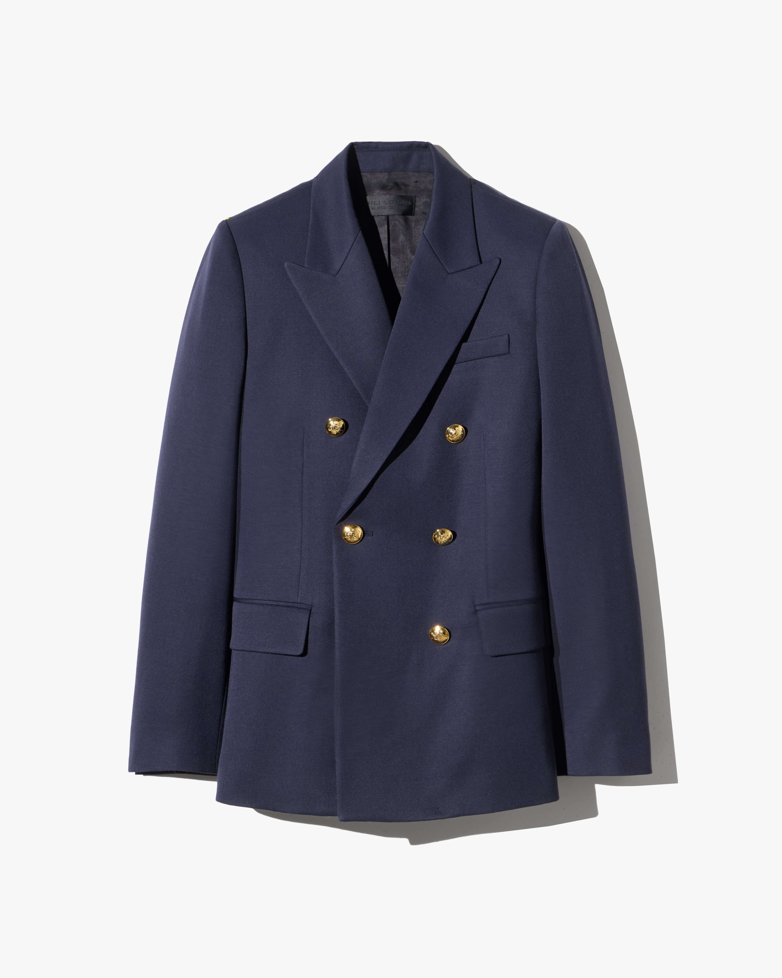 BRUNI DOUBLE BREASTED WOOL BLAZER