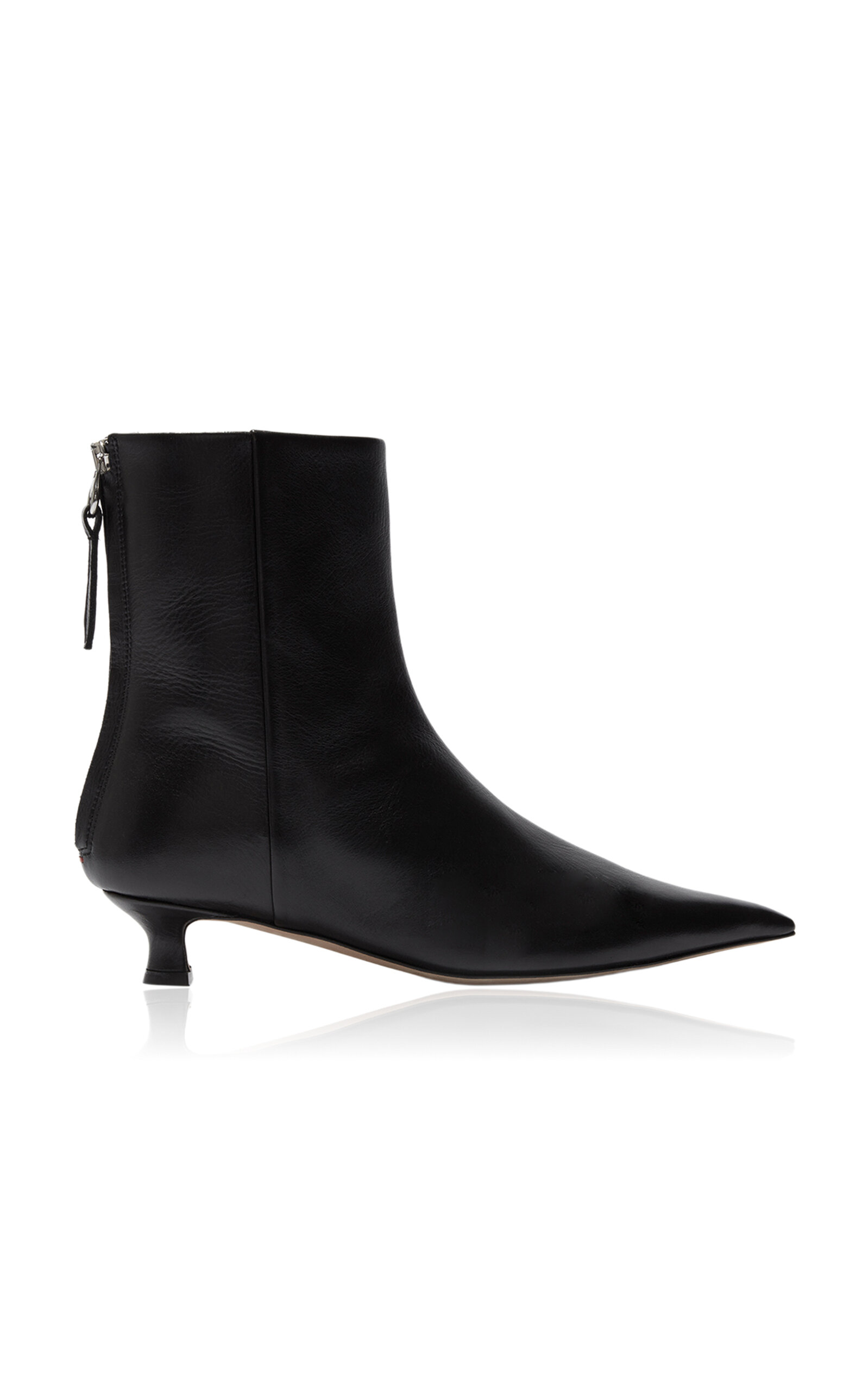 Zoe Leather Ankle Boots