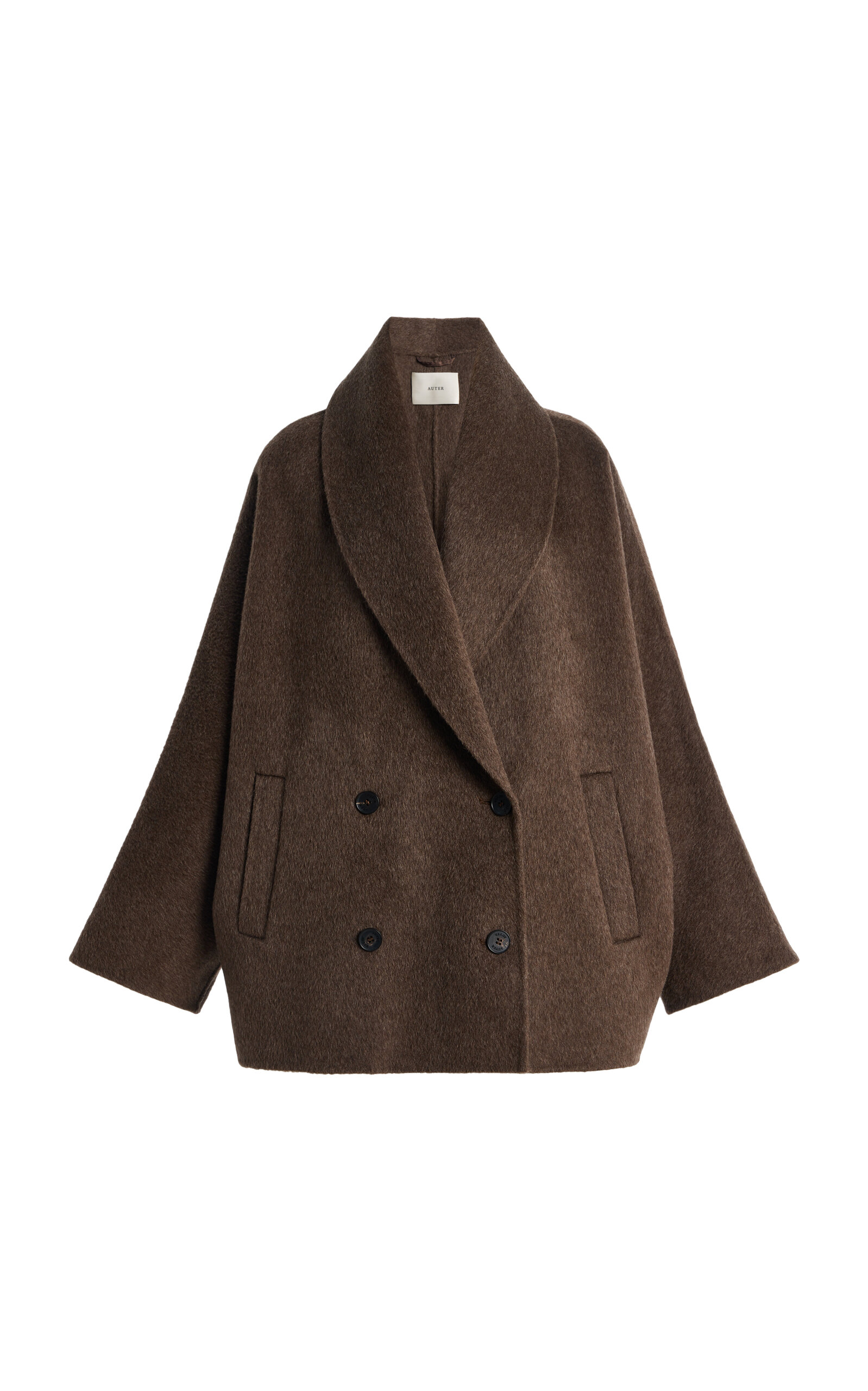 Mohair Wrap Coat
