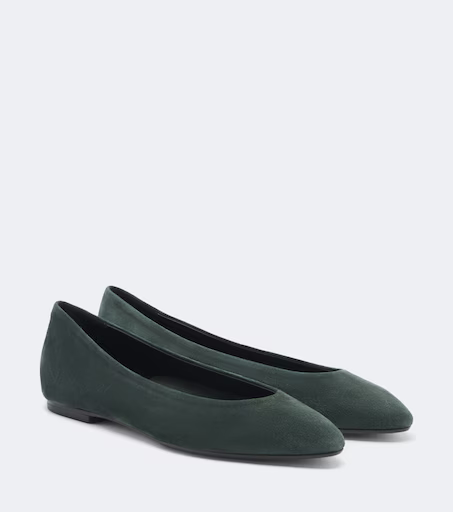 Ellie suede ballet flats