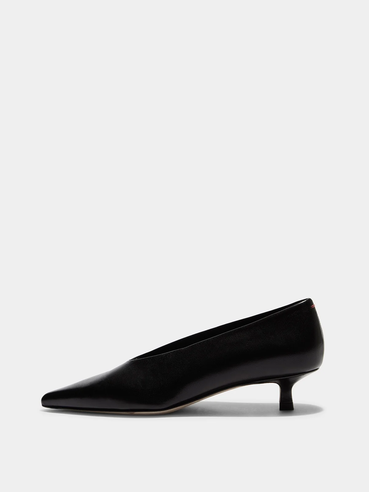 Aeyde | CLARA Black Pointed Toe Pump