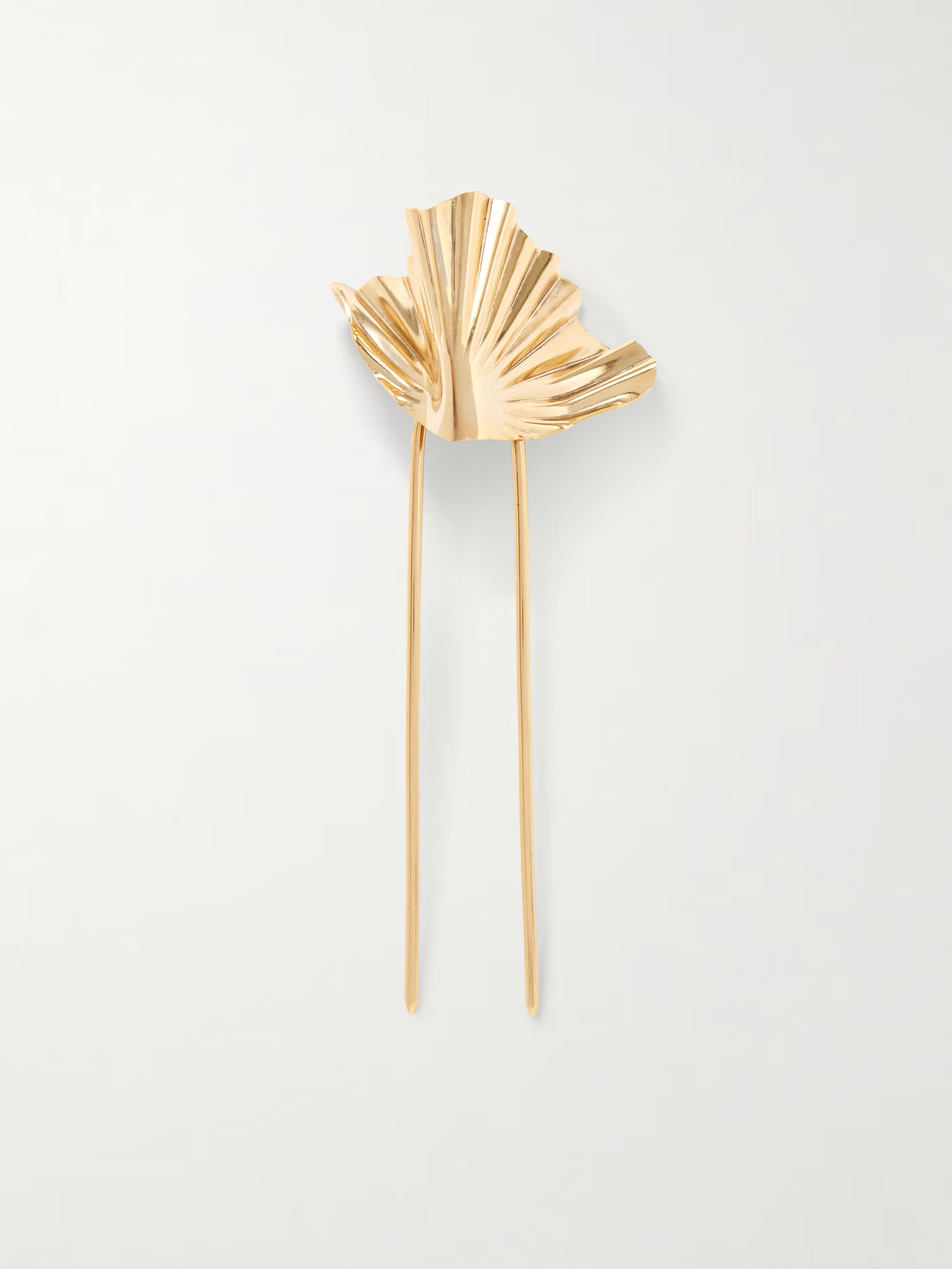 Danu gold-plated hair slide - gold - One Size