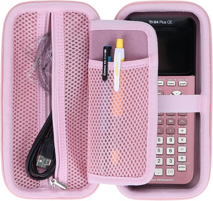Hard Case for Texas Instruments TI-84 Plus CE Graphing Calculator