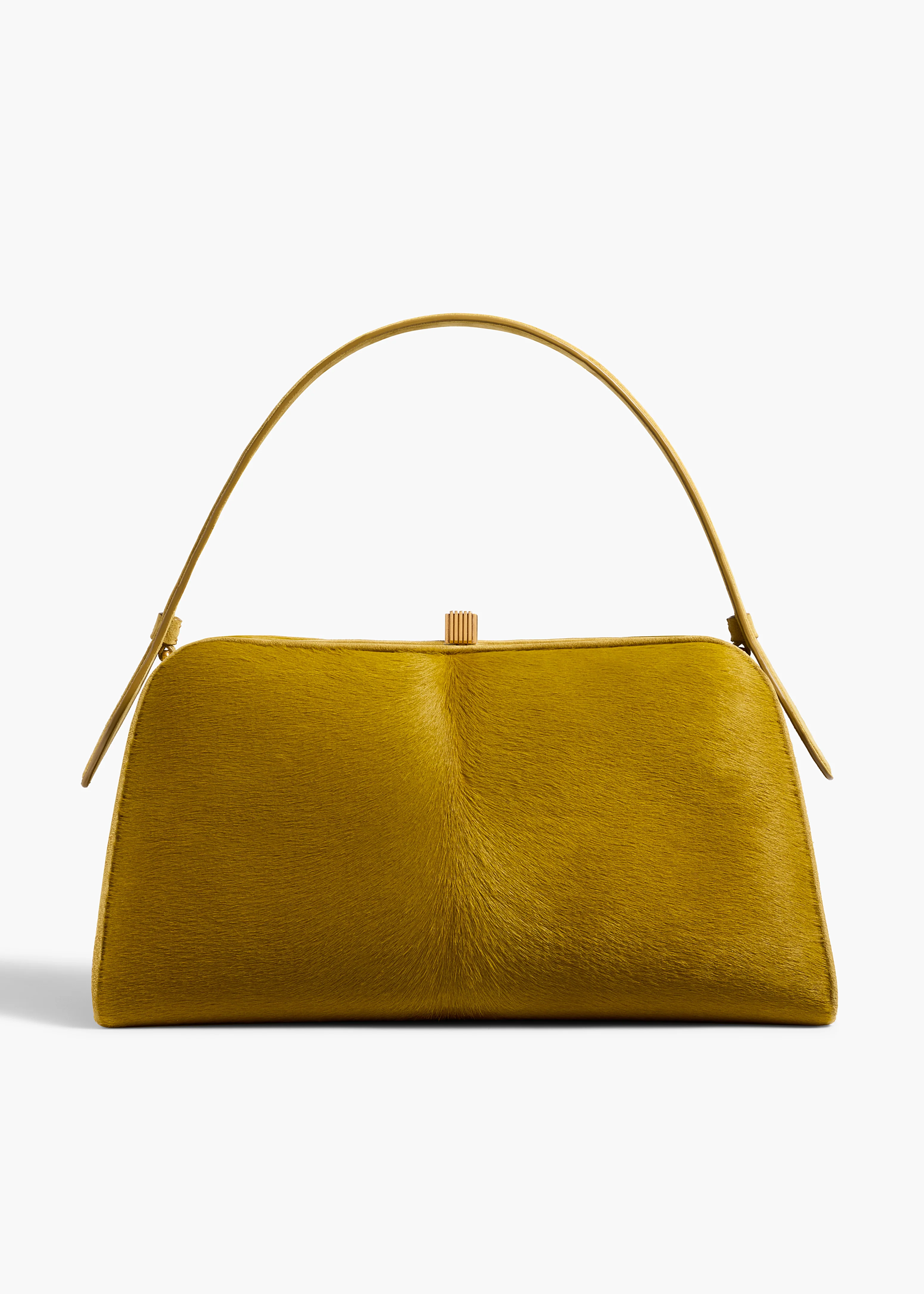 Cate Bag in Golden Olive Haircalf