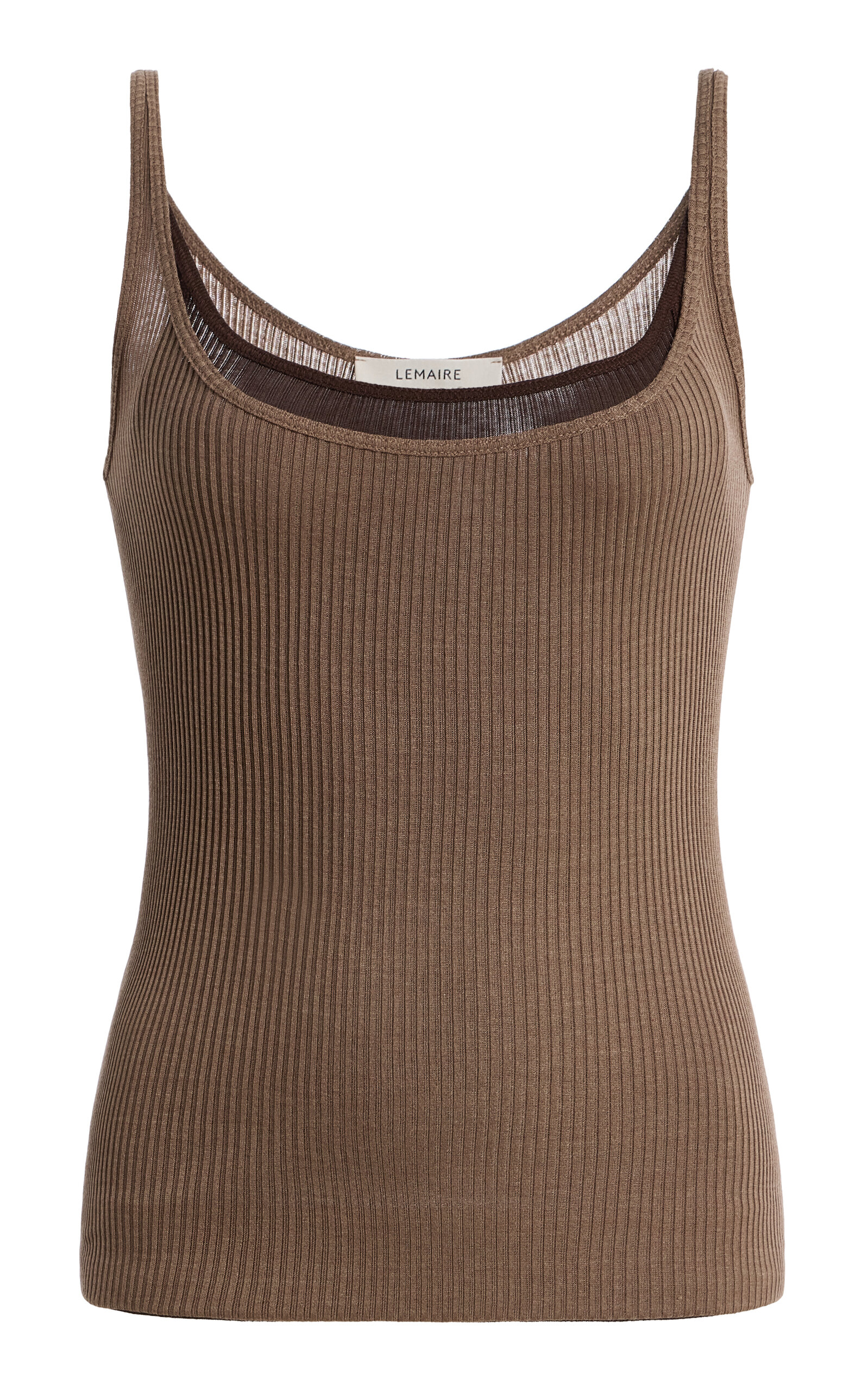 Trompe Loeil Knit Tank Top