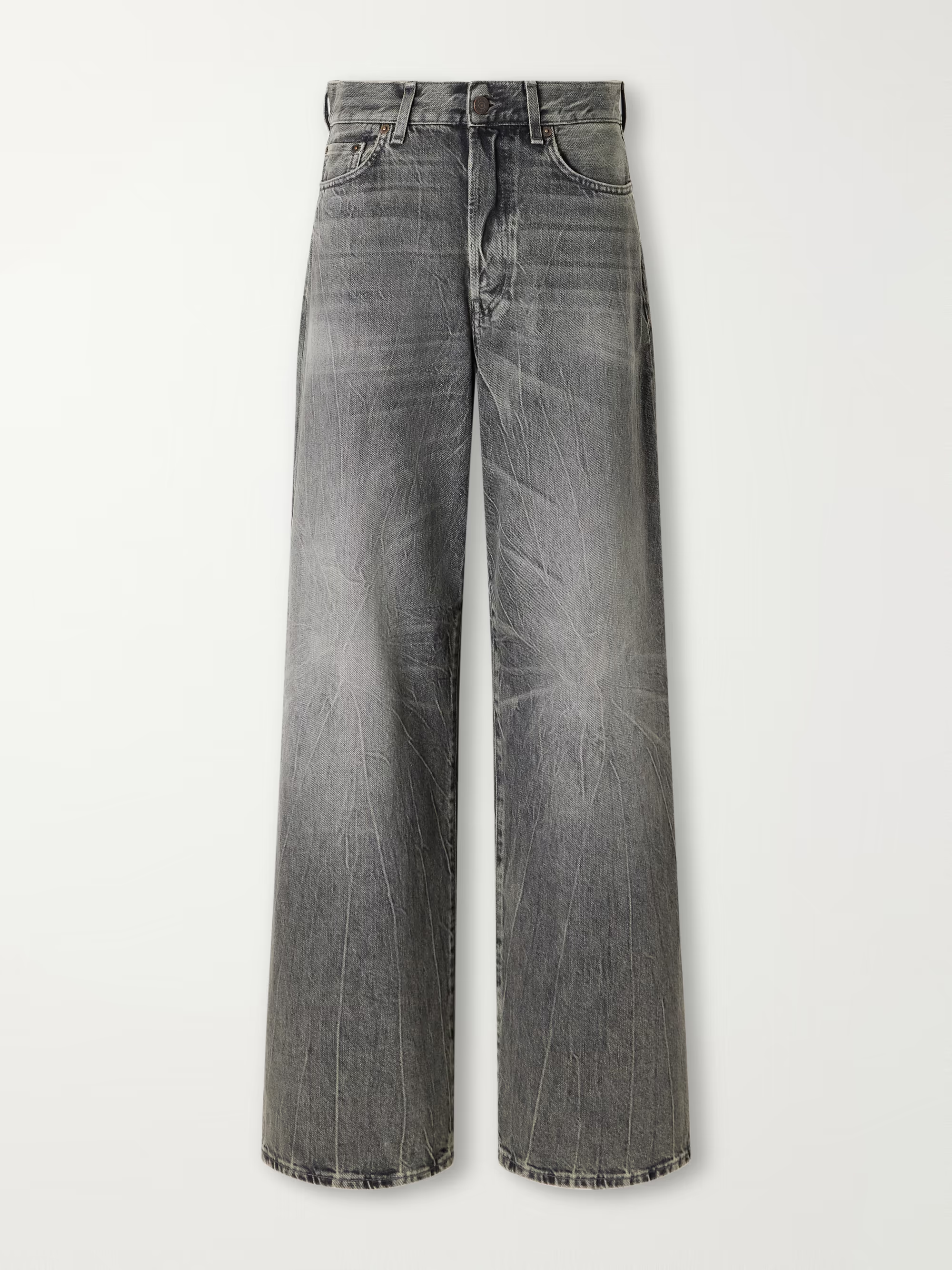 ACNE STUDIOS Mid-rise wide-leg jeans