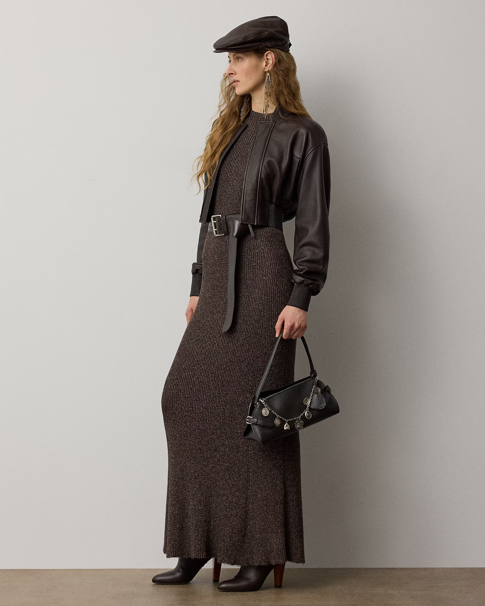 Windi Silk-Blend Mouliné Day Dress for Women | Ralph Lauren® UK