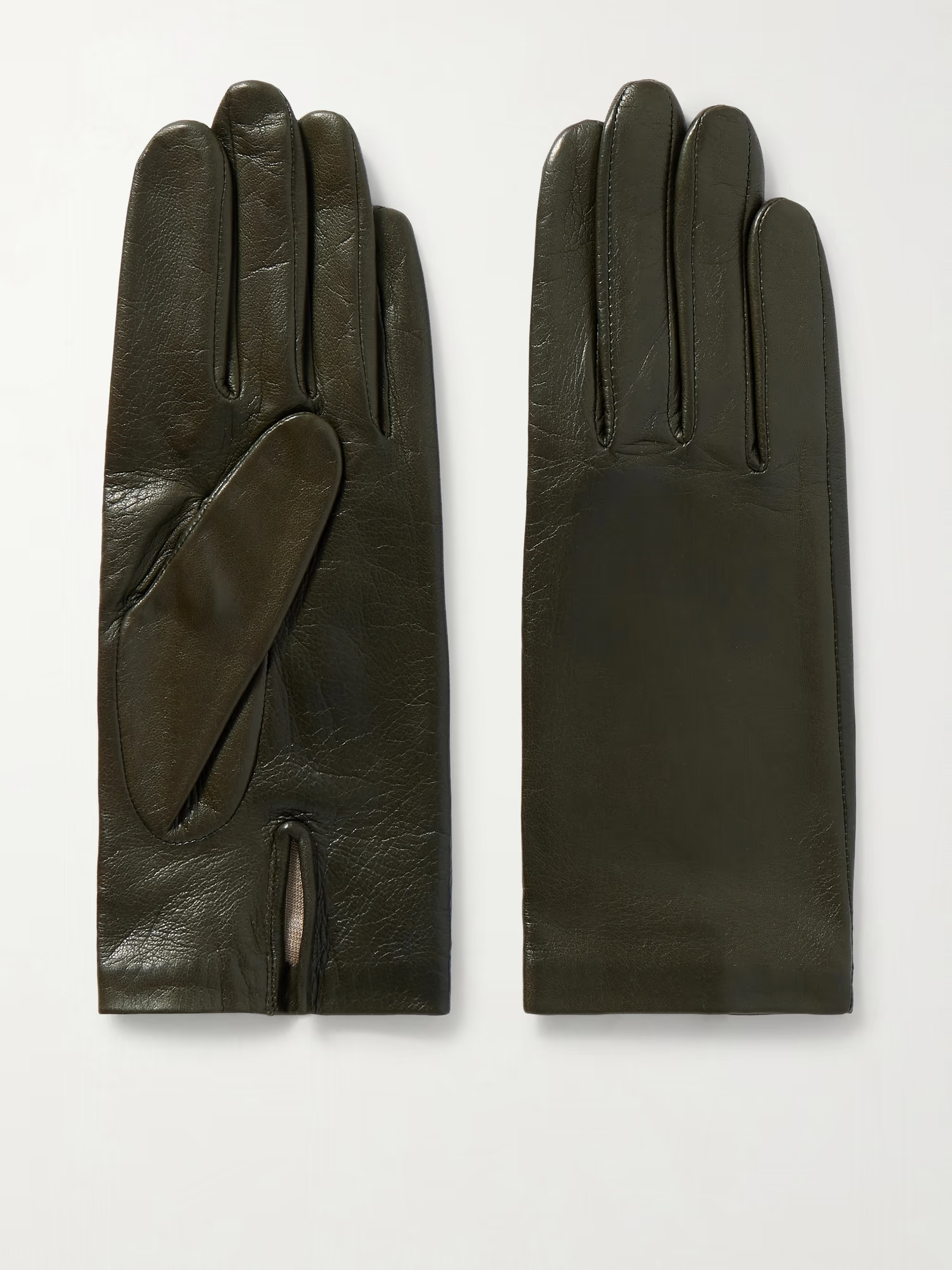 AGNELLE Kate leather gloves