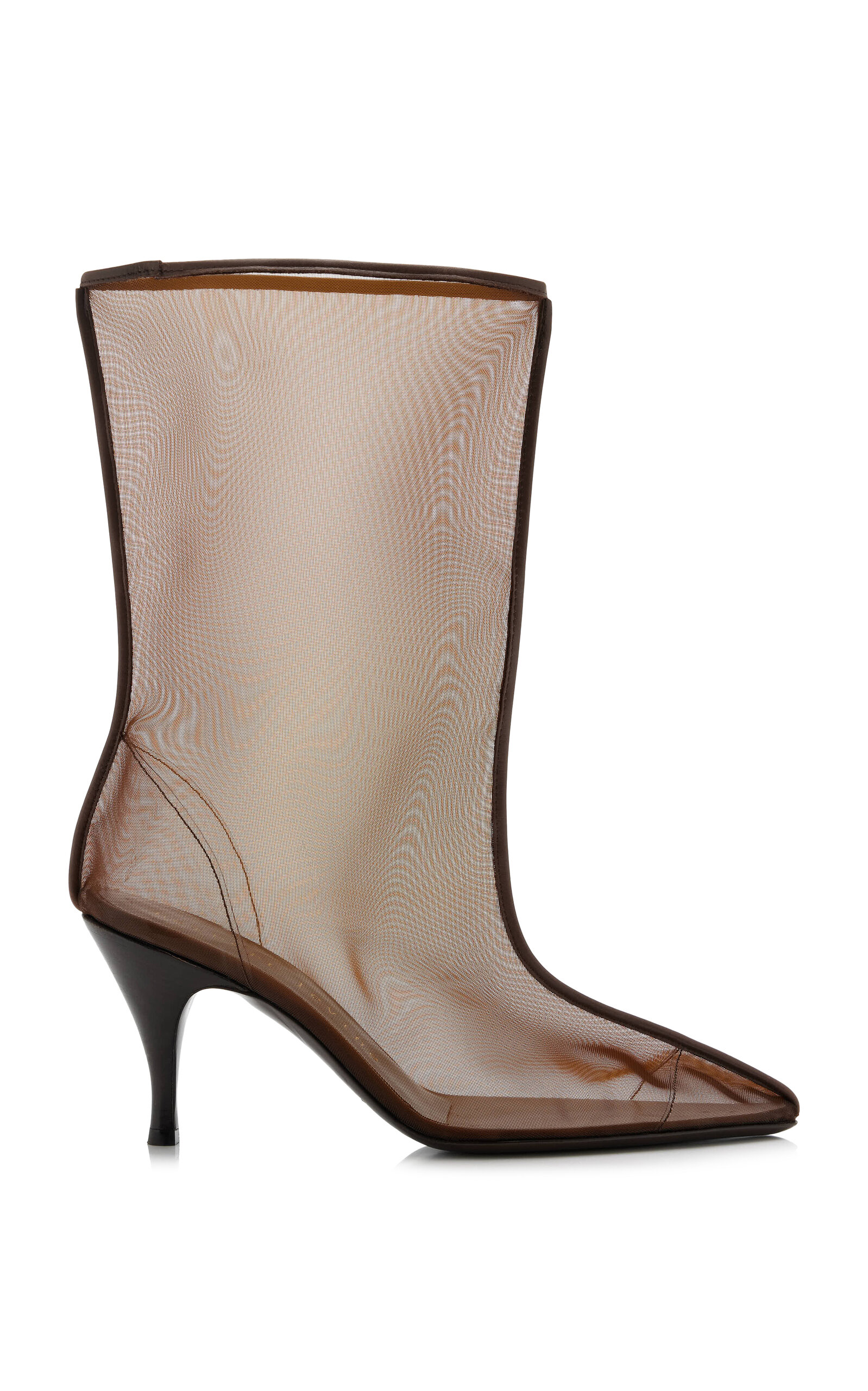 Drawing A Blank Mesh Ankle Boots