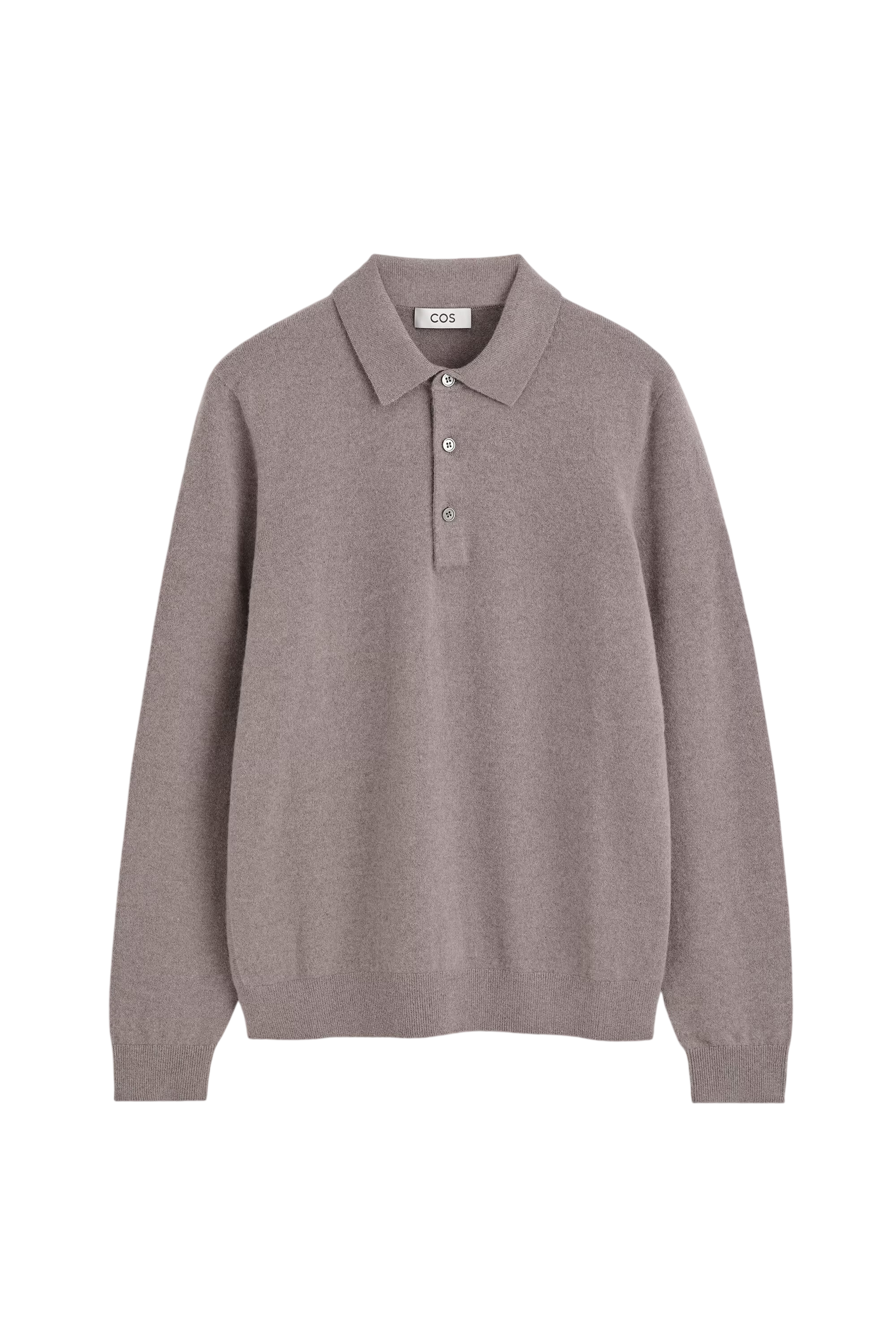 CASHMERE POLO JUMPER