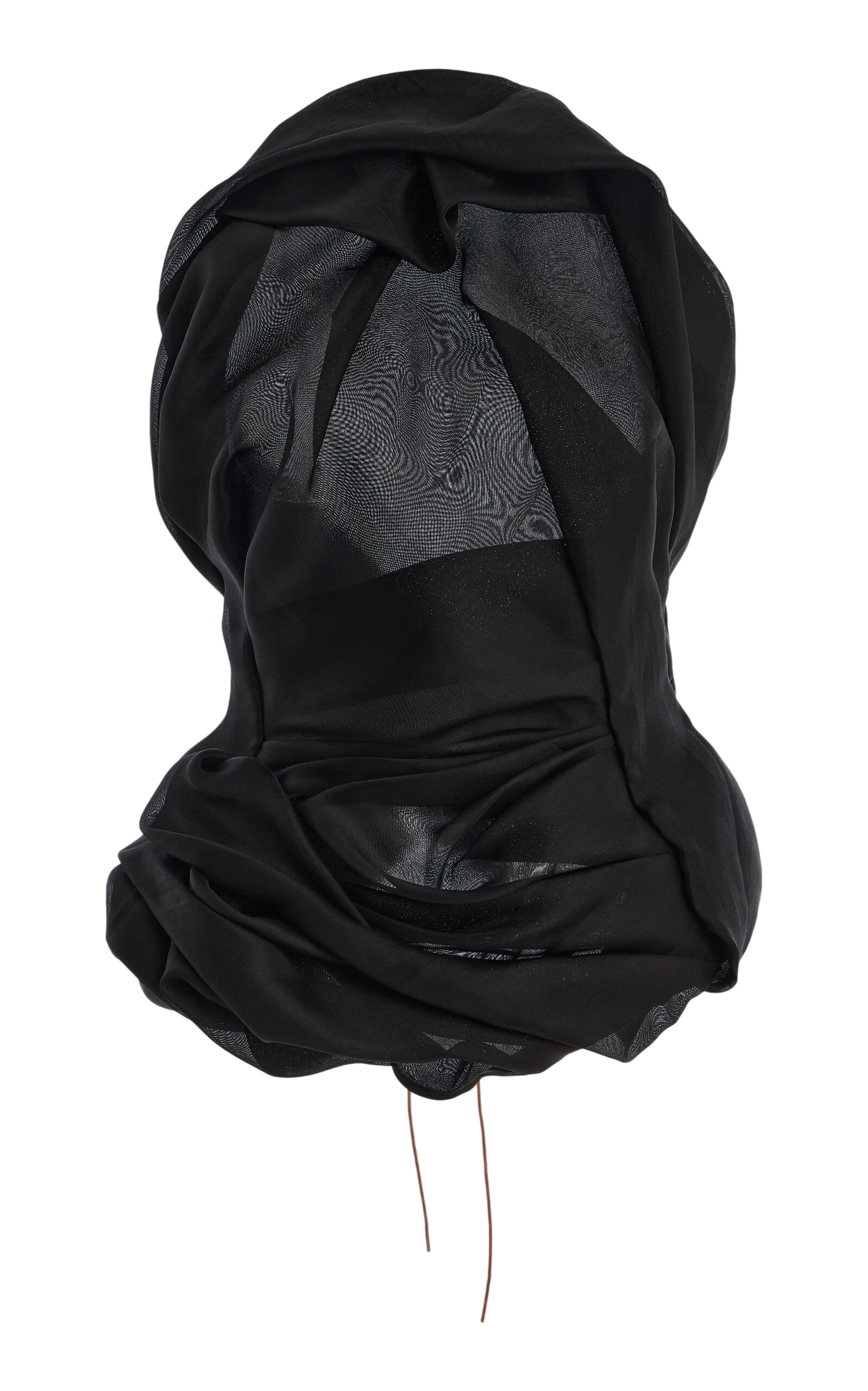 Exclusive Sculptural Silk Top