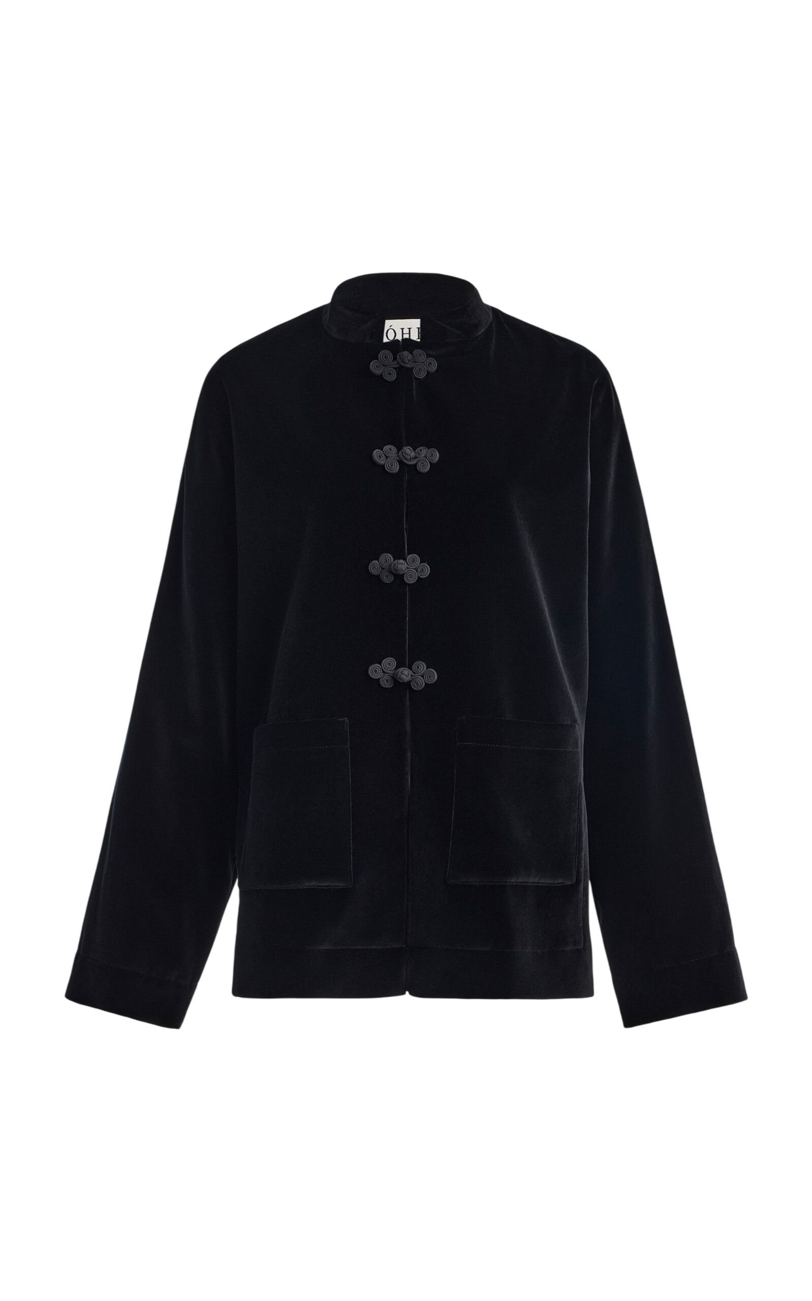 Pankou Closure Velvet Jacket