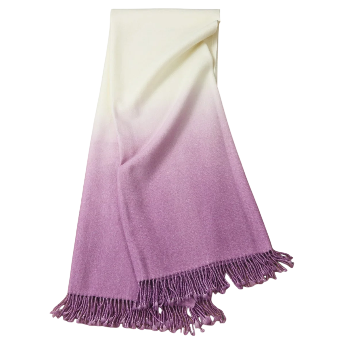 Dip-Dyed Throw