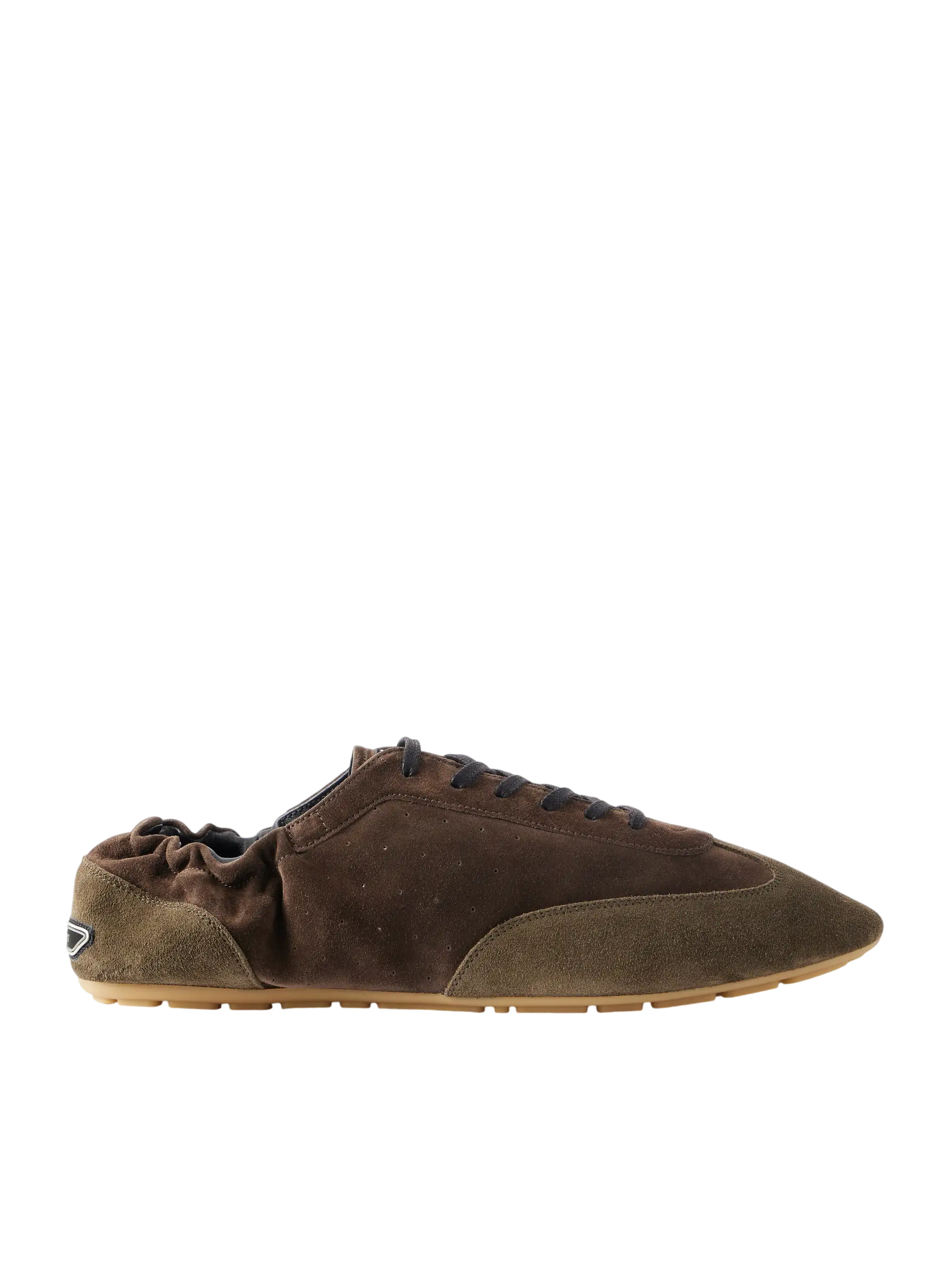 Lewis 05 Logo-Appliquéd Suede Sneakers