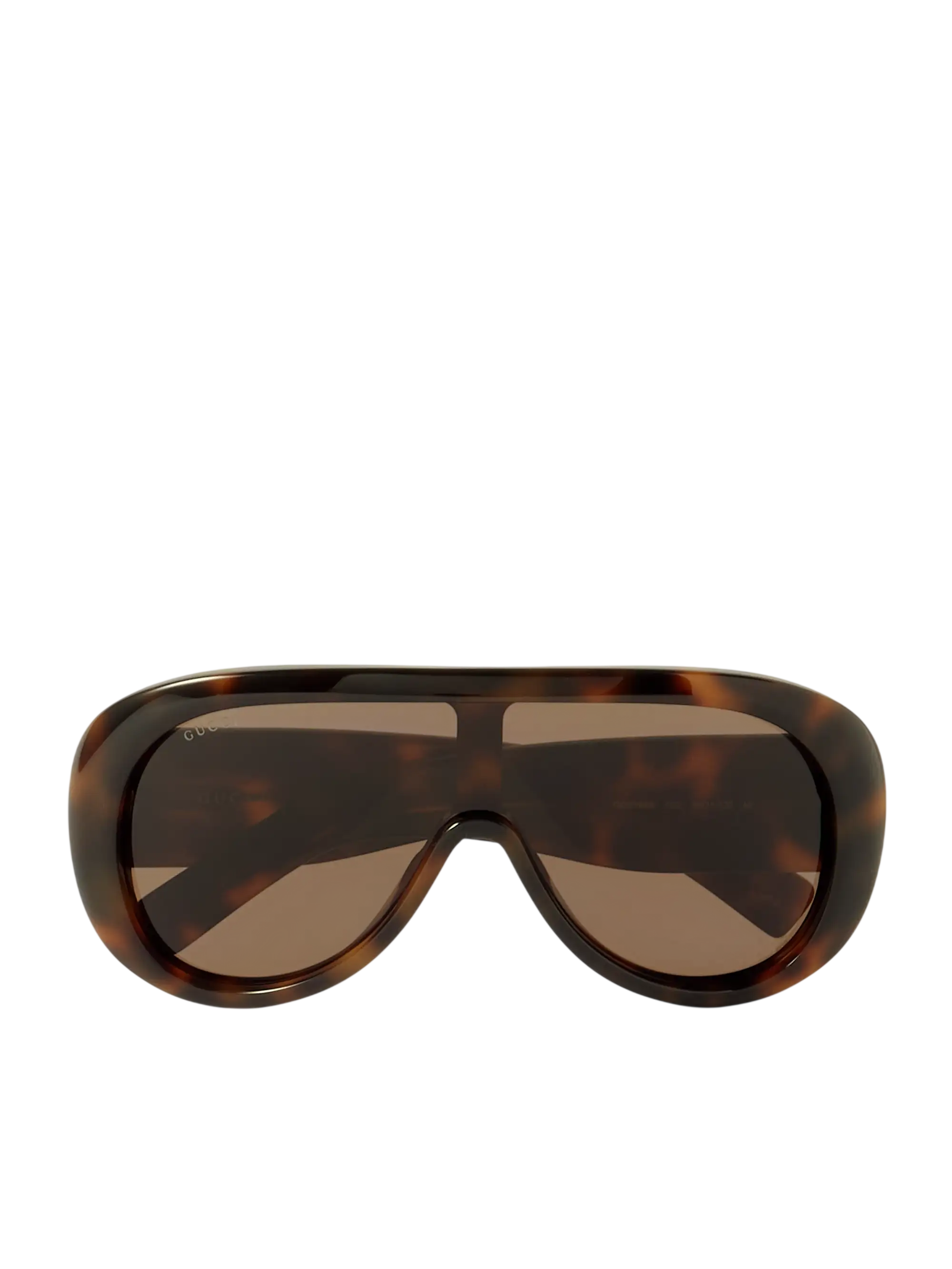 Aviator-Style Tortoiseshell Acetate Sunglasses