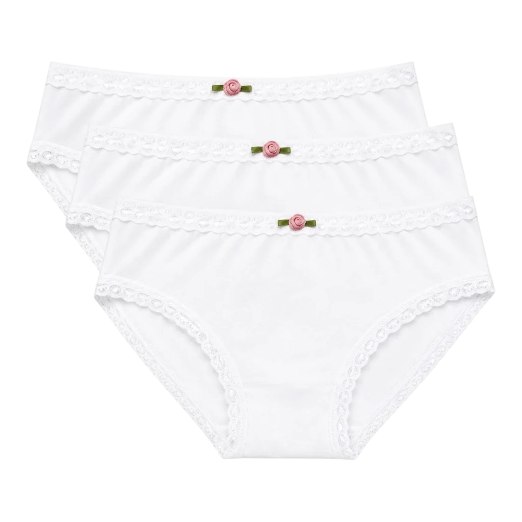 SOLID 3 PACK PANTIES