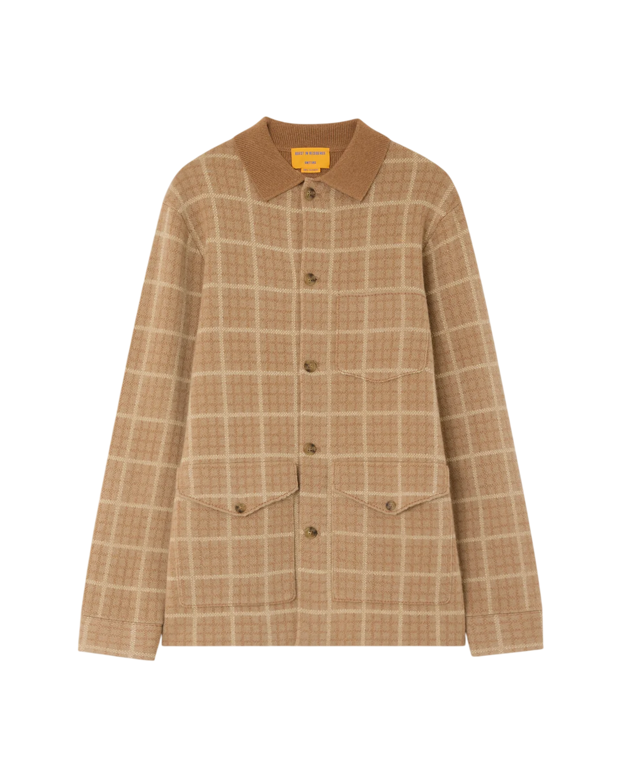 Tartan Industry Jacket - Camel Combo