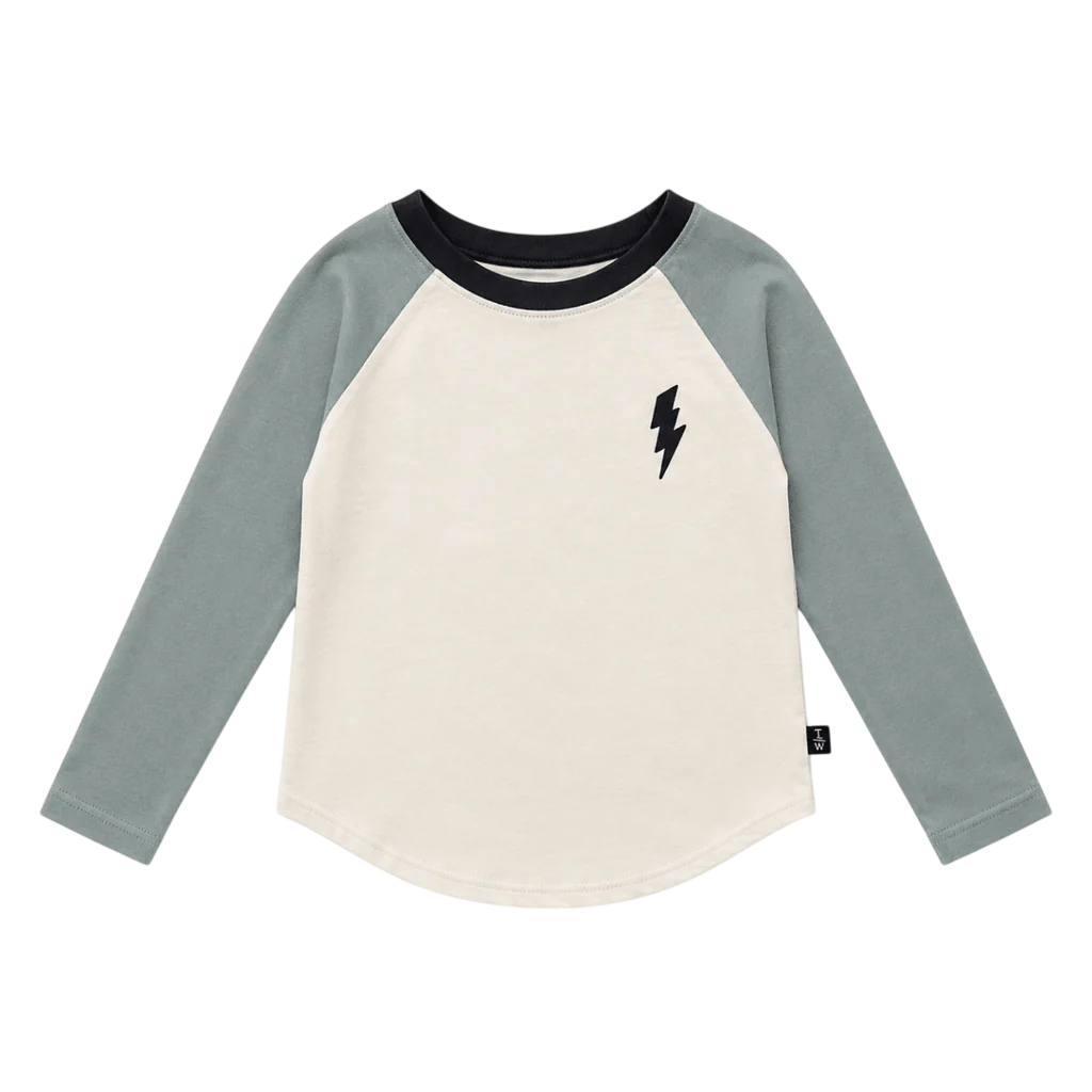 BOLT COLORBLOCK LONG SLEEVE TSHIRT