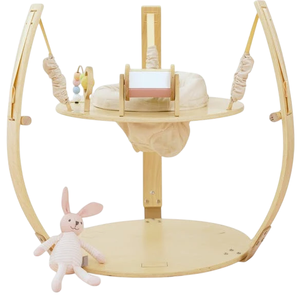 Ivy | 3-in-1 Baby Bouncer, Gym & Toddler Activity Table