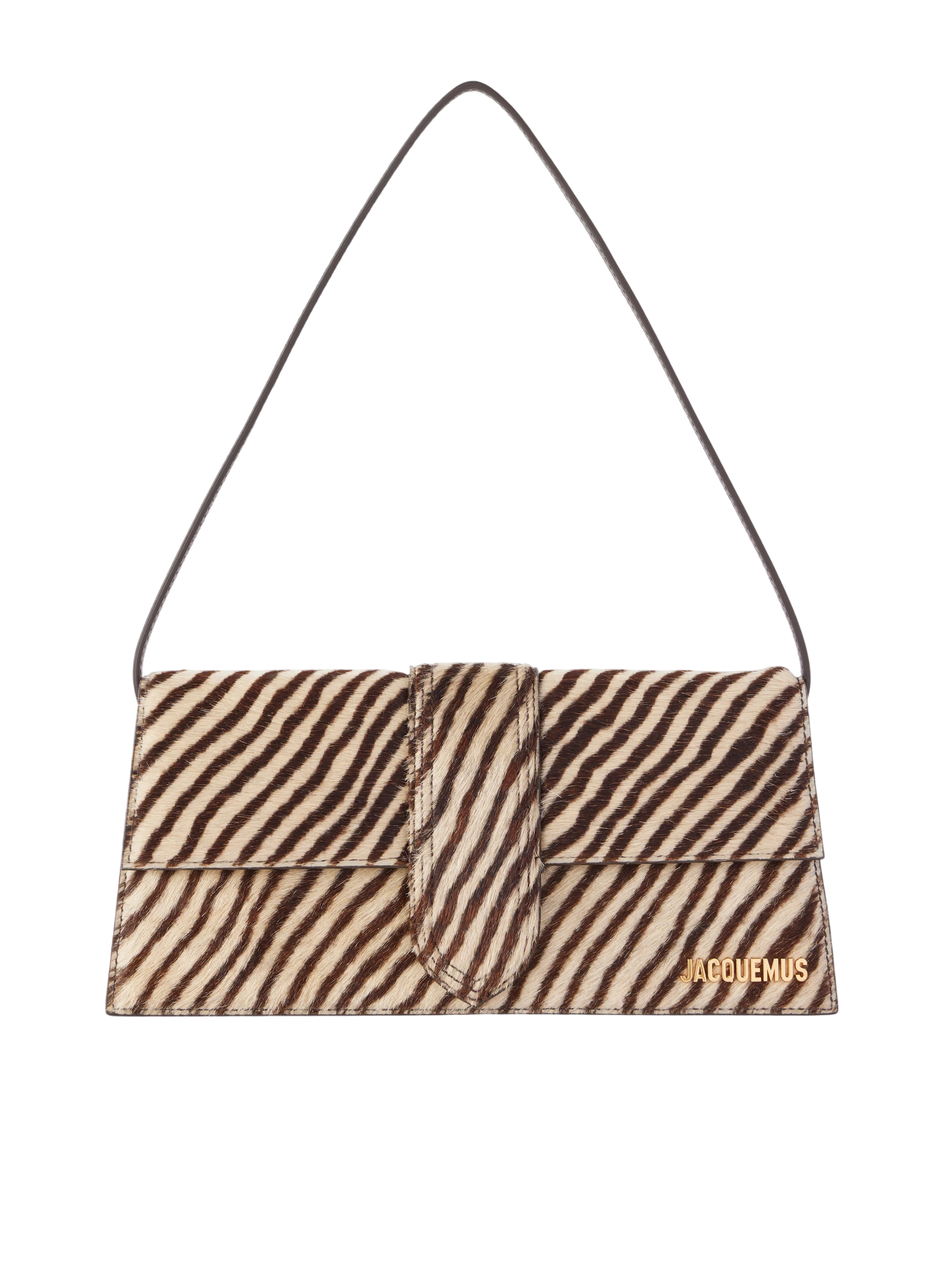 Le Bambino animal-print calf hair shoulder bag - multi - One Size