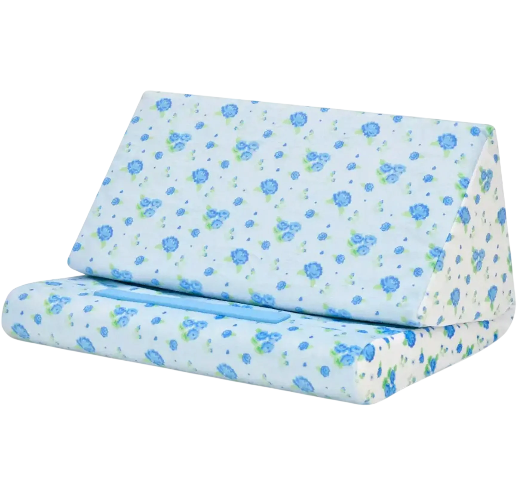 Blue Ditsy Tablet Pillow