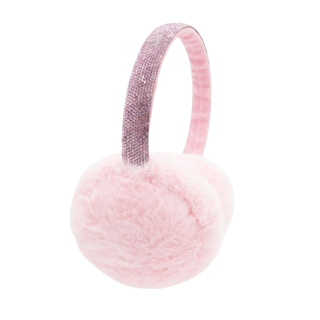 FULLY CRYSTALLIZED ADJUSTABLE EARMUFFS