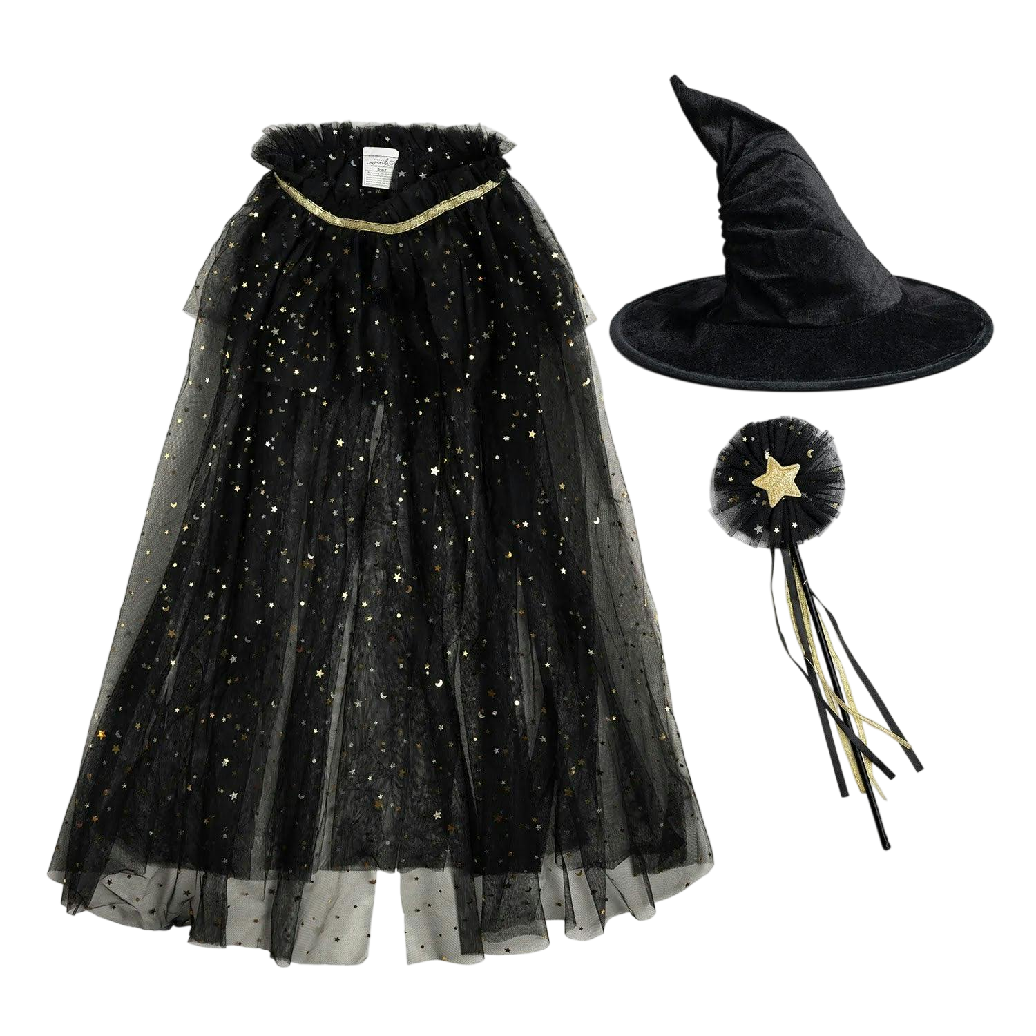 Black Witch Dress Up Kit