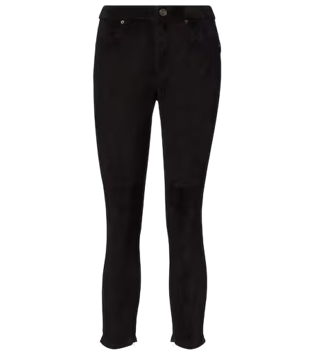 Dorothea suede slim pants