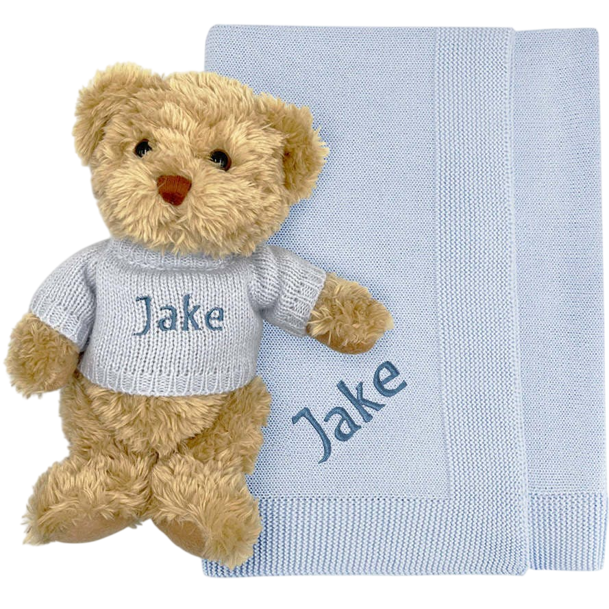 Personalized Bertie with Blanket