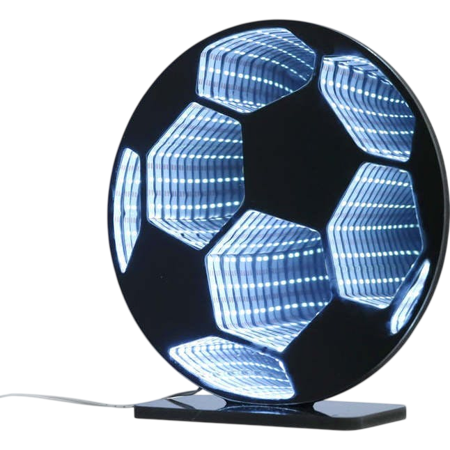 Infinty Neon Mirror Light-Scoccer