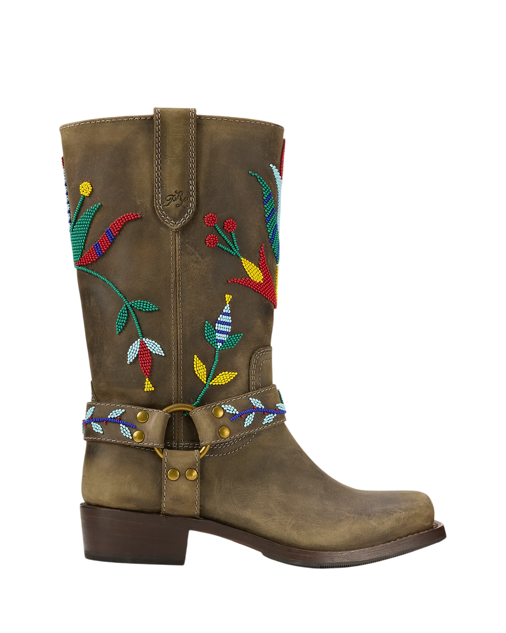 PRL x TÓPA Leather Medicine Boot for Women | Ralph Lauren® UK