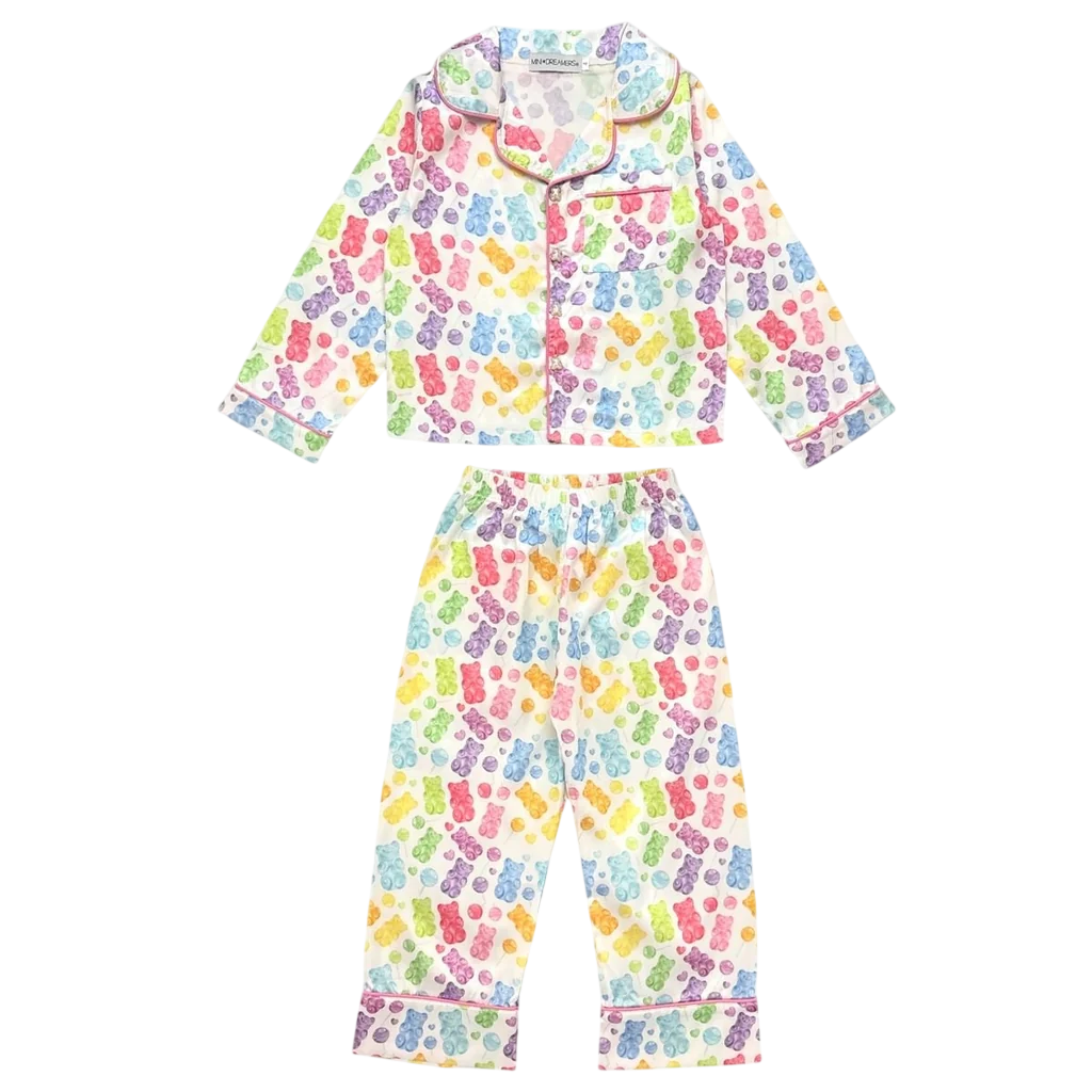 CANDY BEAR SILKY SET