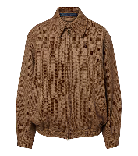 Herringbone wool jacket