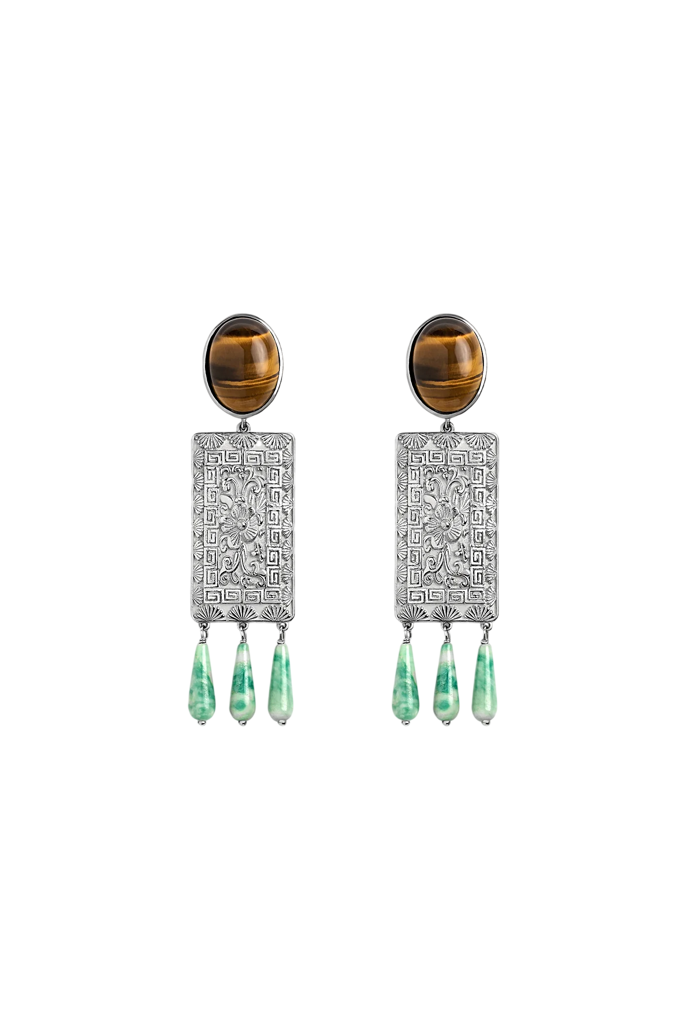 Penelope Earrings in Silver