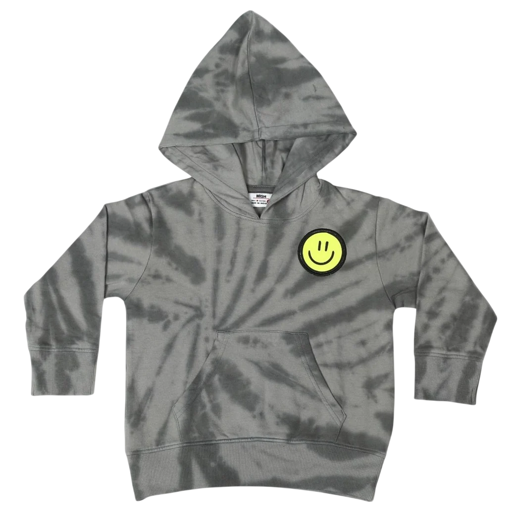 SMILEY TIE DYE HOODIE (PREORDER)