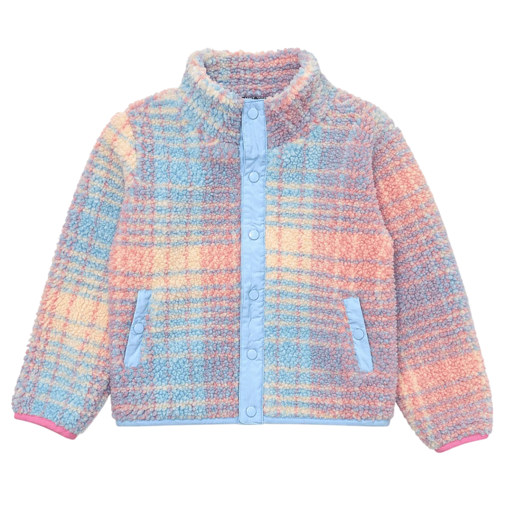 COTTON CANDY SHERPA JACKET